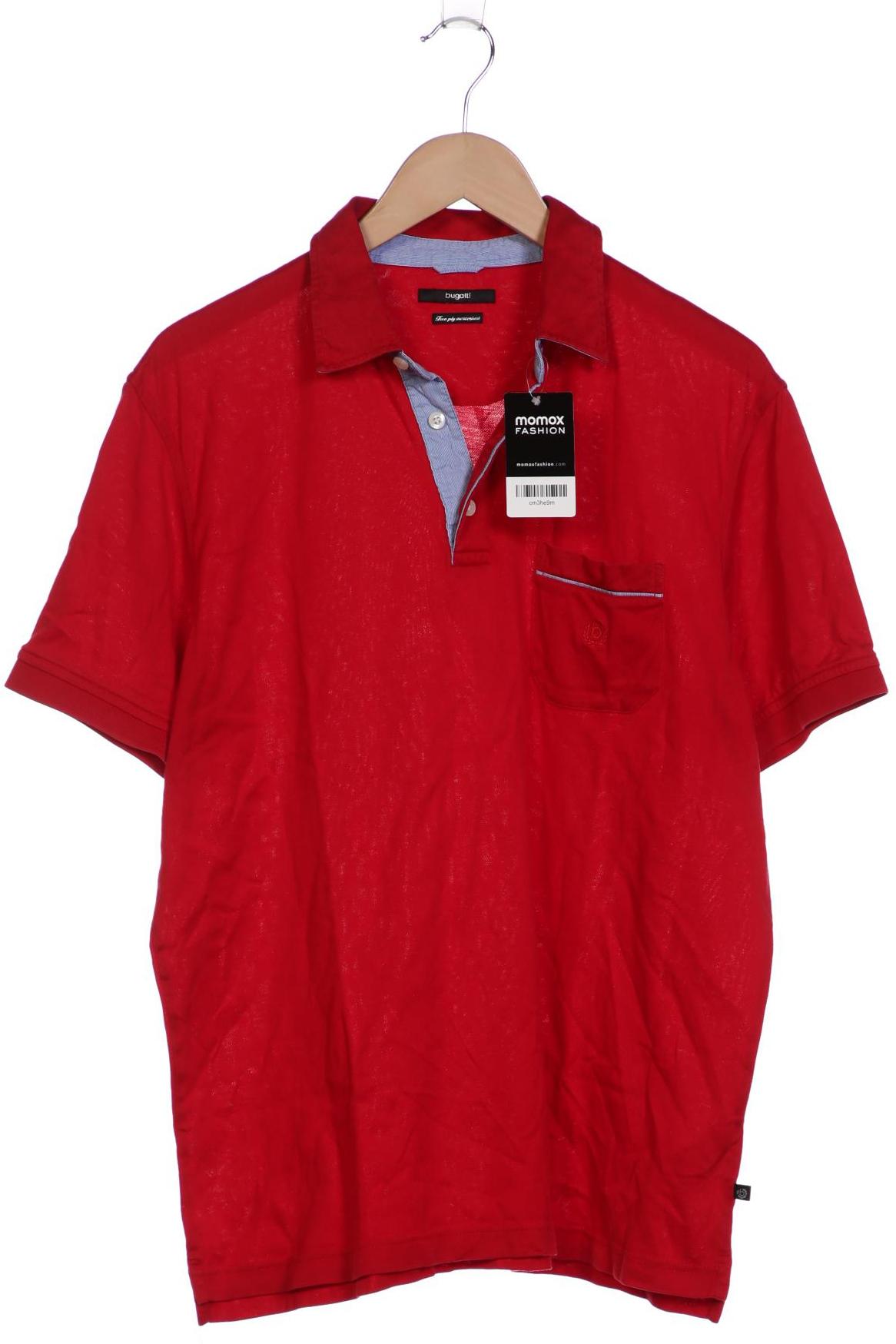 

Bugatti Herren Poloshirt, rot, Gr. 54