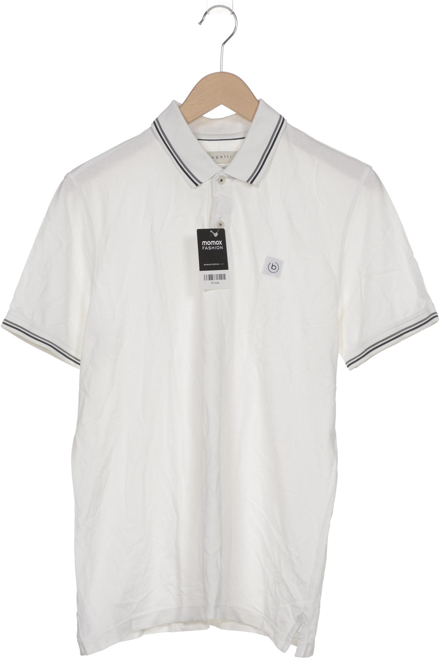 

Bugatti Herren Poloshirt, weiß, Gr. 52