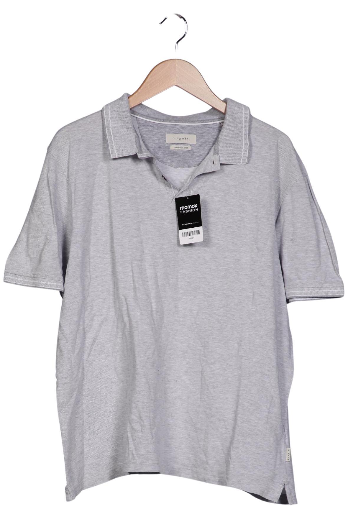 

Bugatti Herren Poloshirt, grau, Gr. 56
