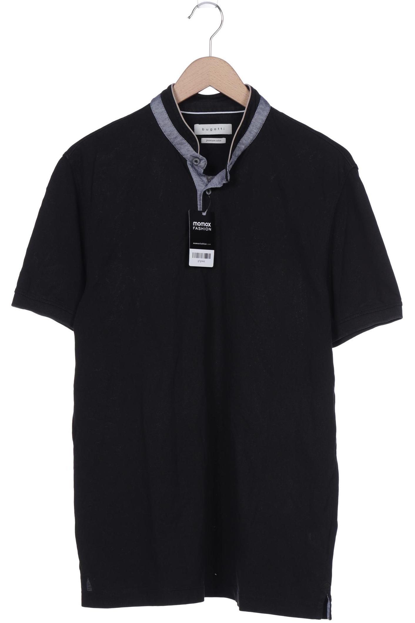 

Bugatti Herren Poloshirt, schwarz