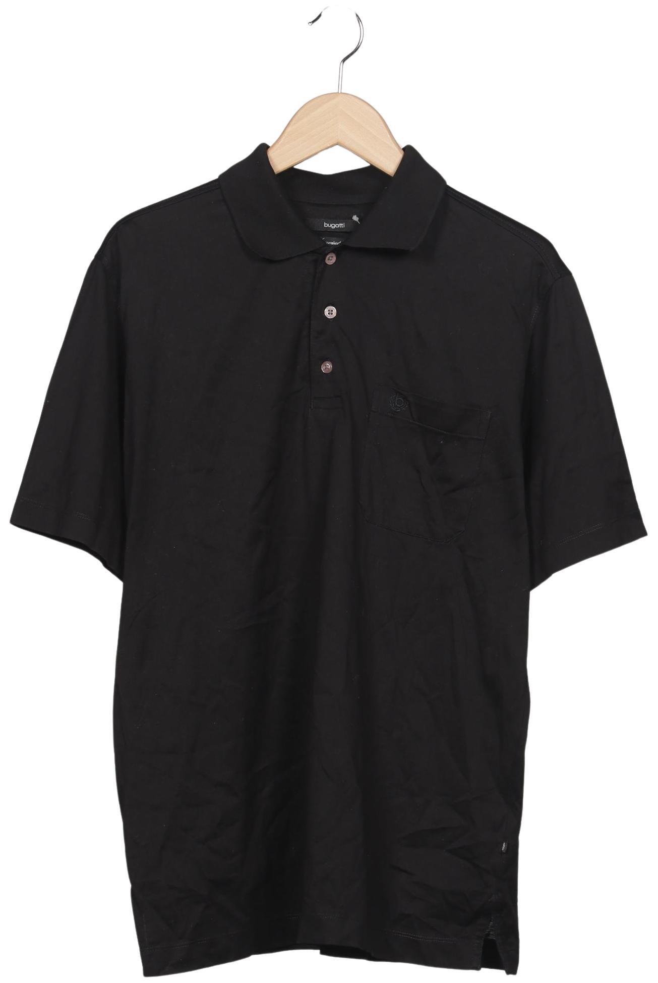 

Bugatti Herren Poloshirt, schwarz, Gr. 52