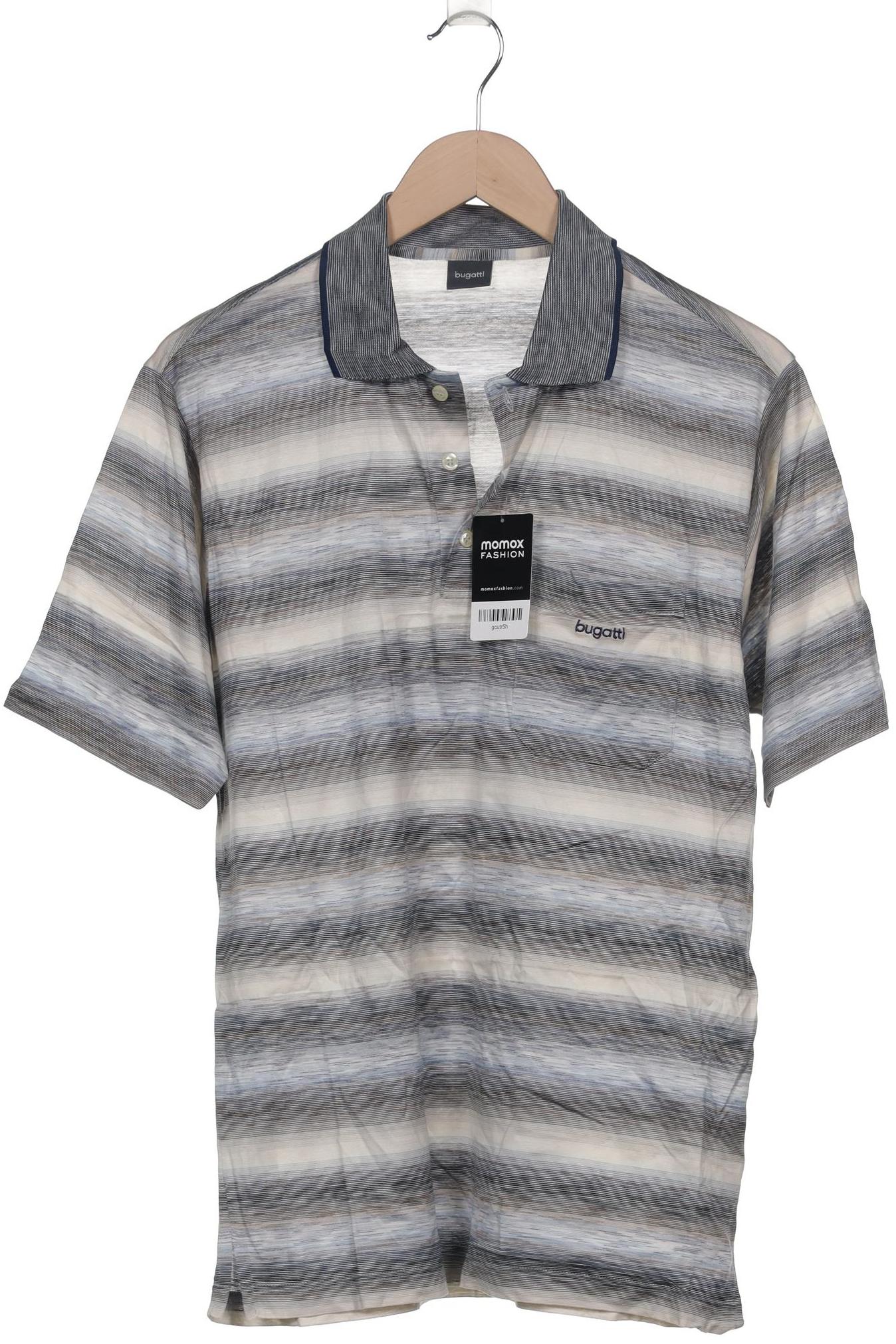

Bugatti Herren Poloshirt, grau, Gr. 48