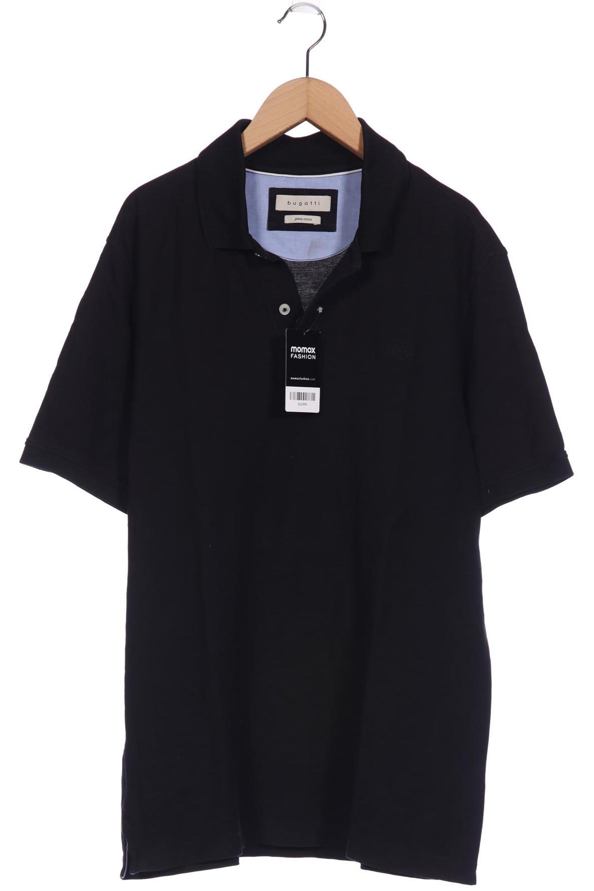 

Bugatti Herren Poloshirt, schwarz, Gr. 48