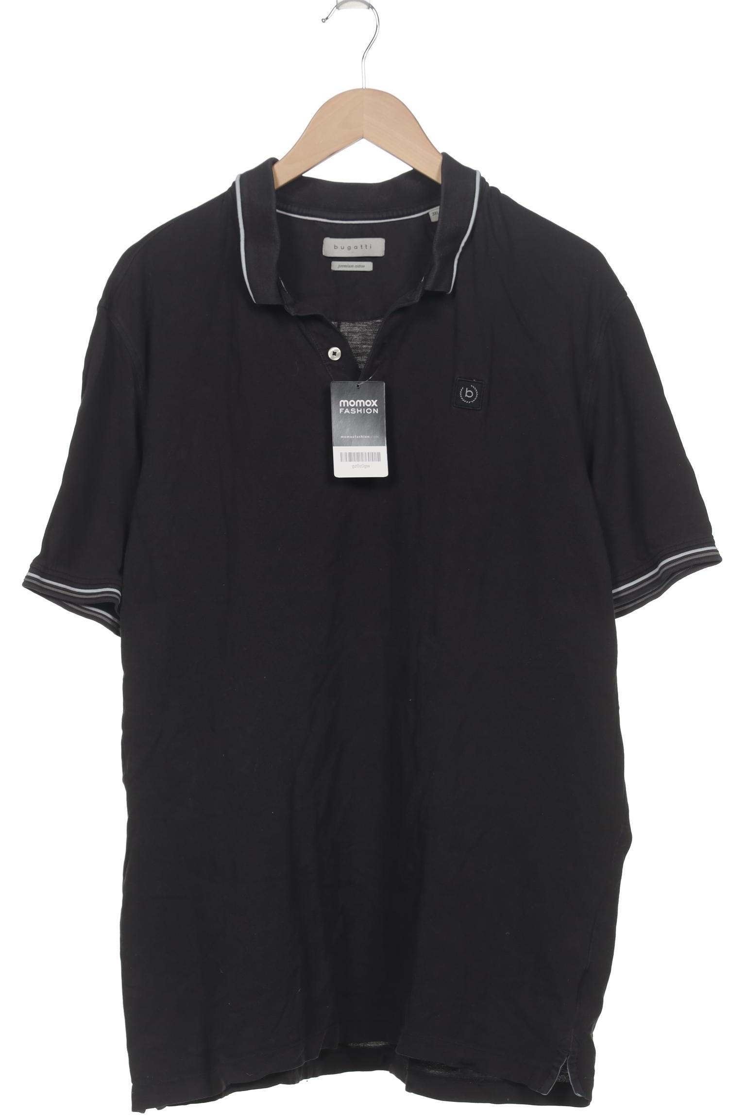 

Bugatti Herren Poloshirt, schwarz, Gr. 58