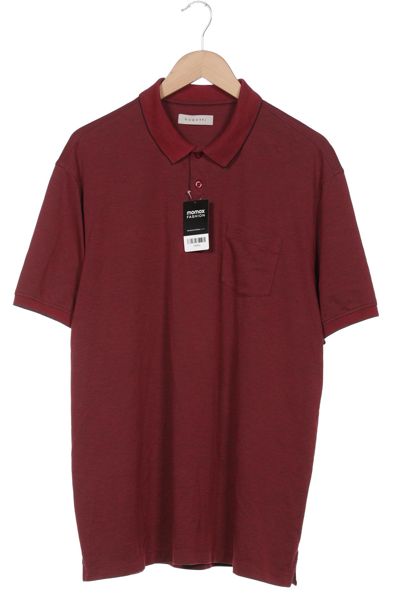 

Bugatti Herren Poloshirt, bordeaux, Gr. 58