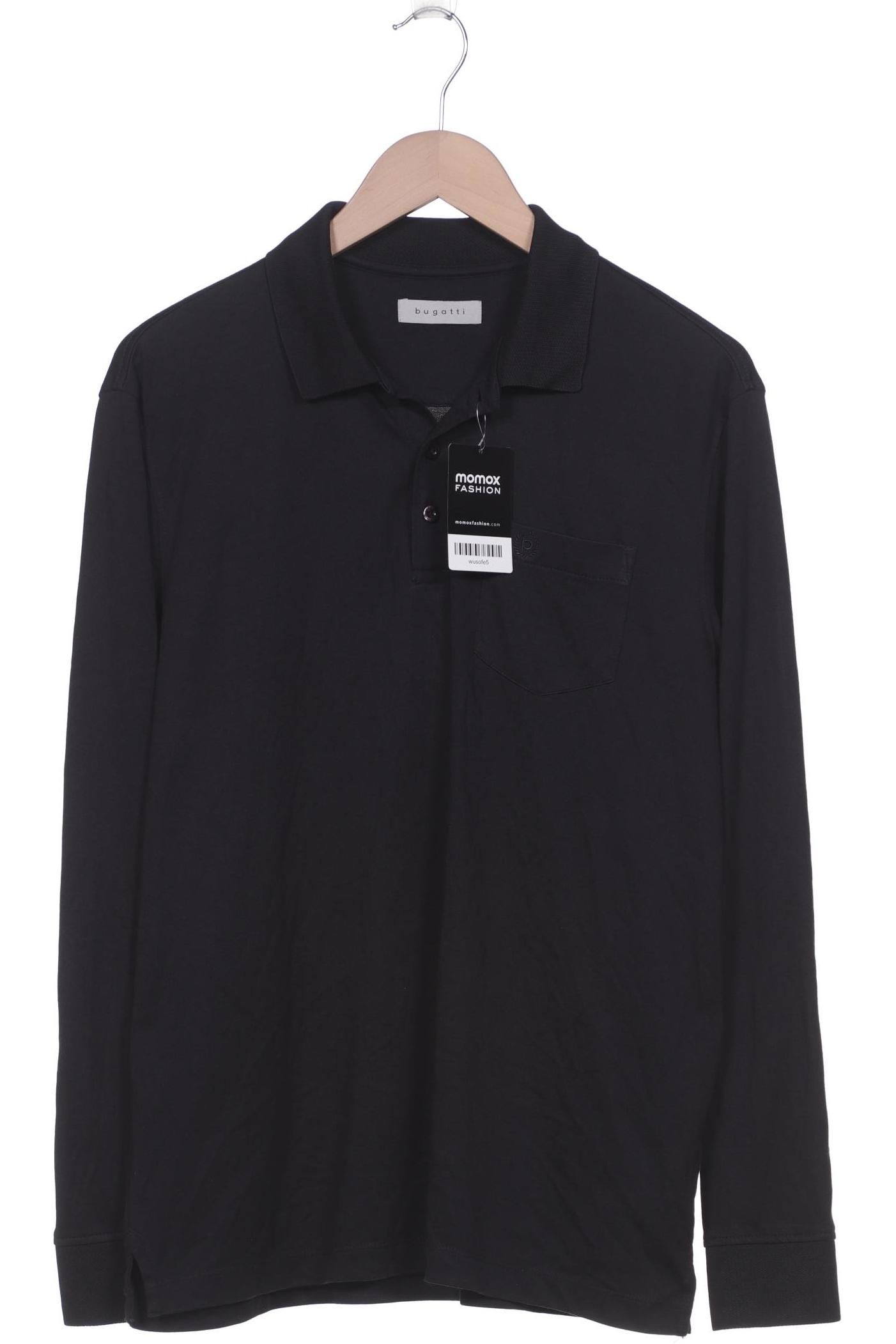 

Bugatti Herren Poloshirt, schwarz, Gr. 48