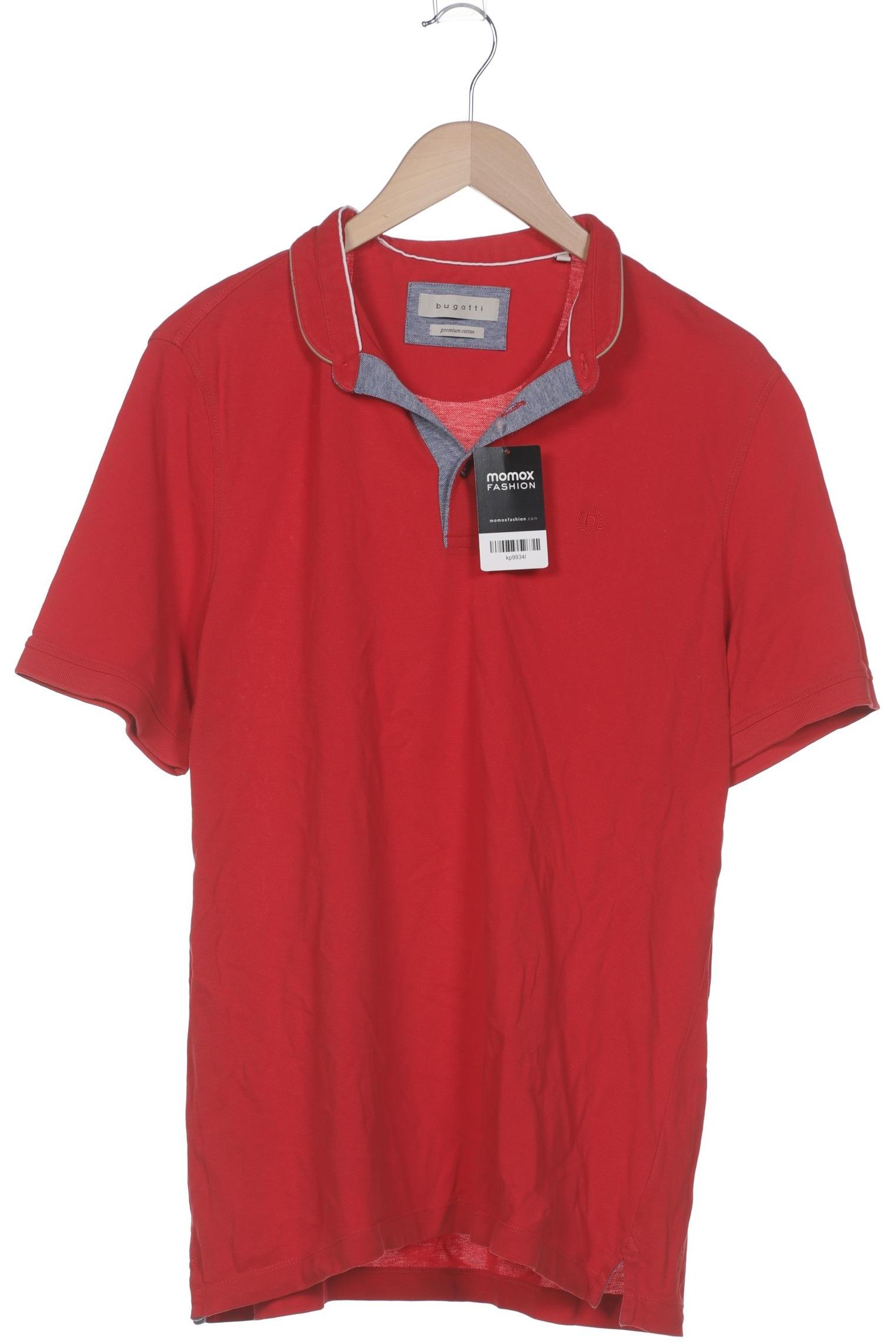 

Bugatti Herren Poloshirt, rot, Gr. 52