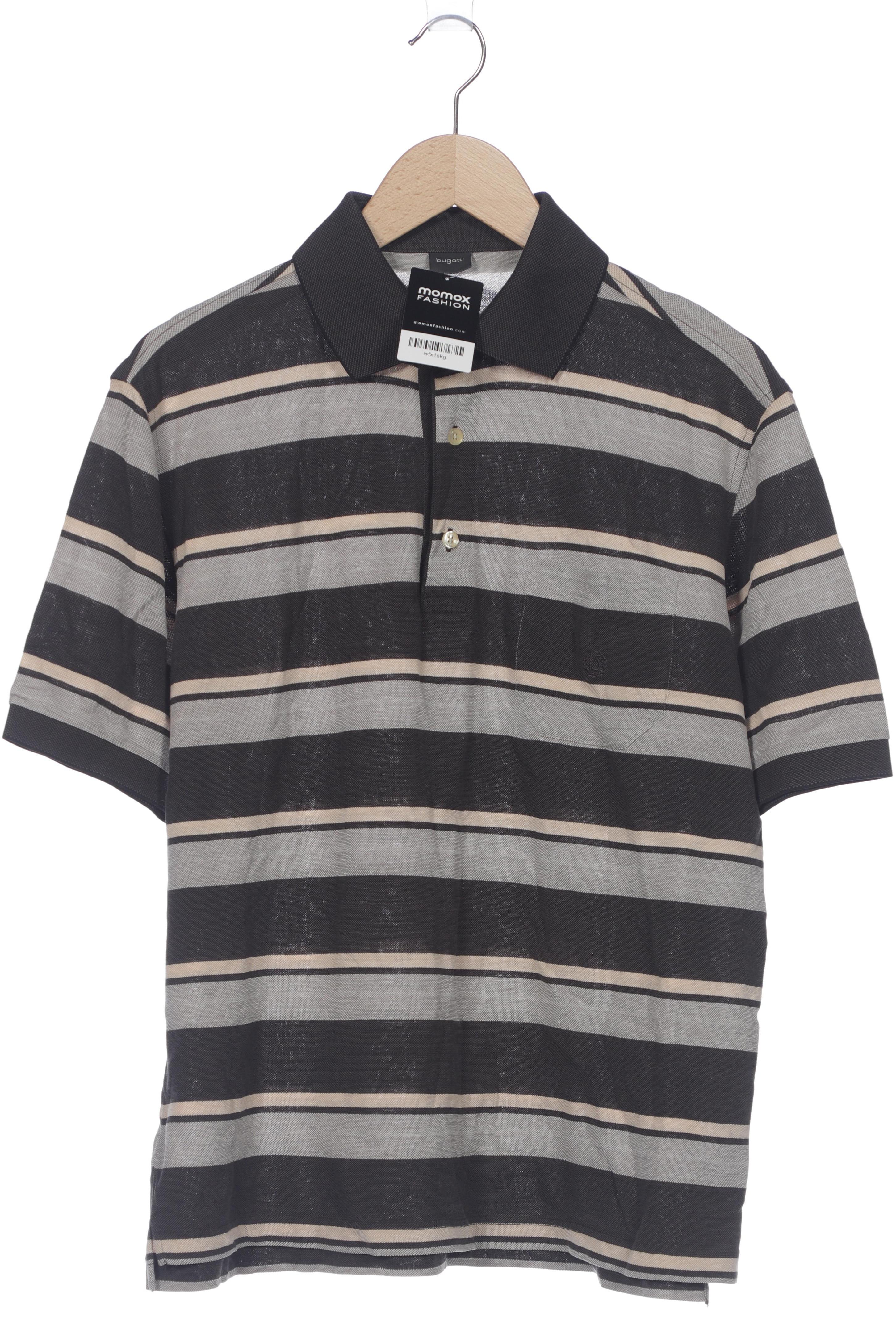 

Bugatti Herren Poloshirt, schwarz, Gr. 48