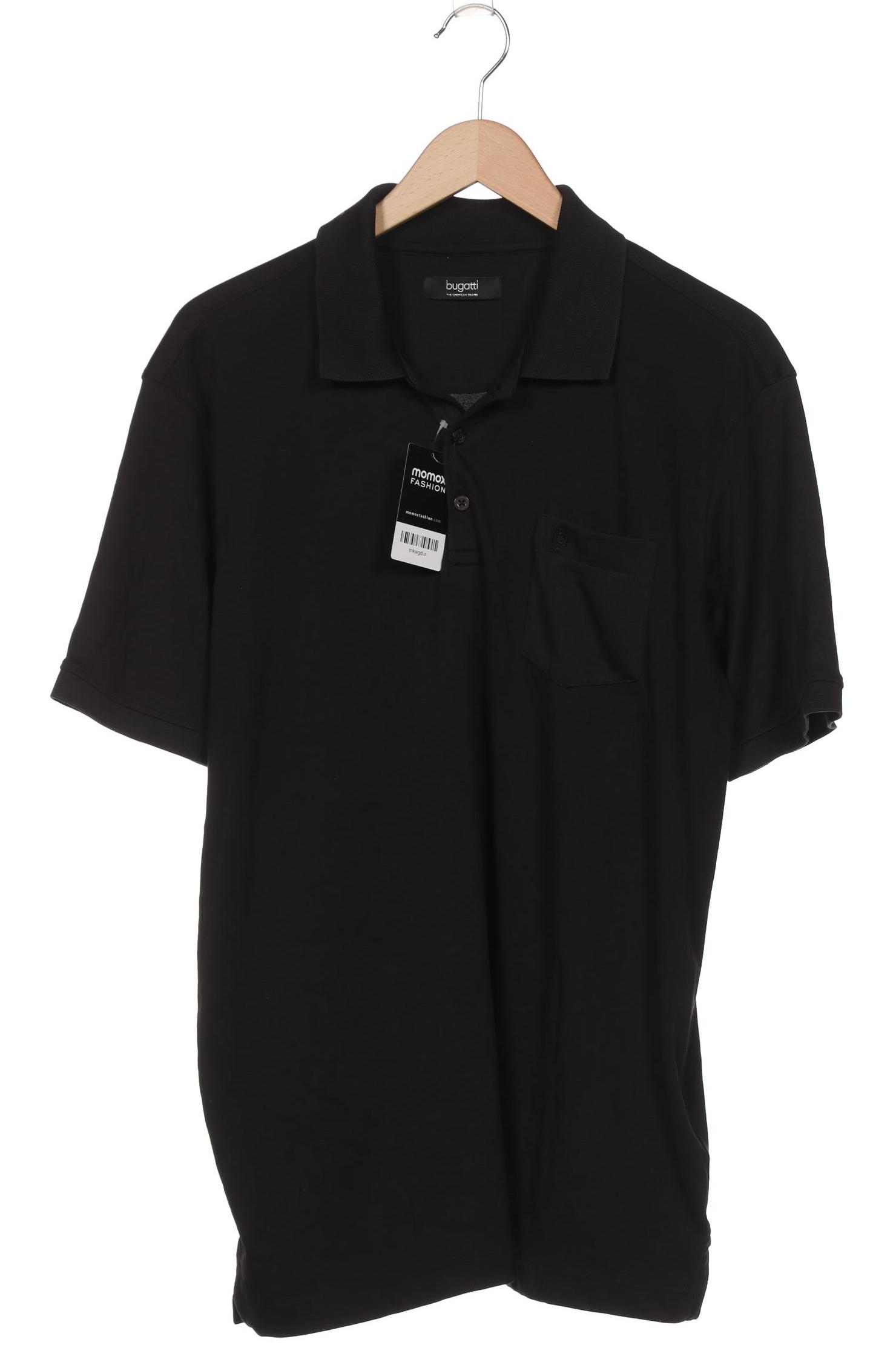 

Bugatti Herren Poloshirt, schwarz, Gr. 56