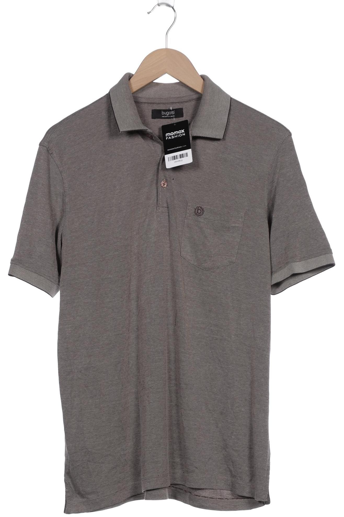

Bugatti Herren Poloshirt, braun, Gr. 48