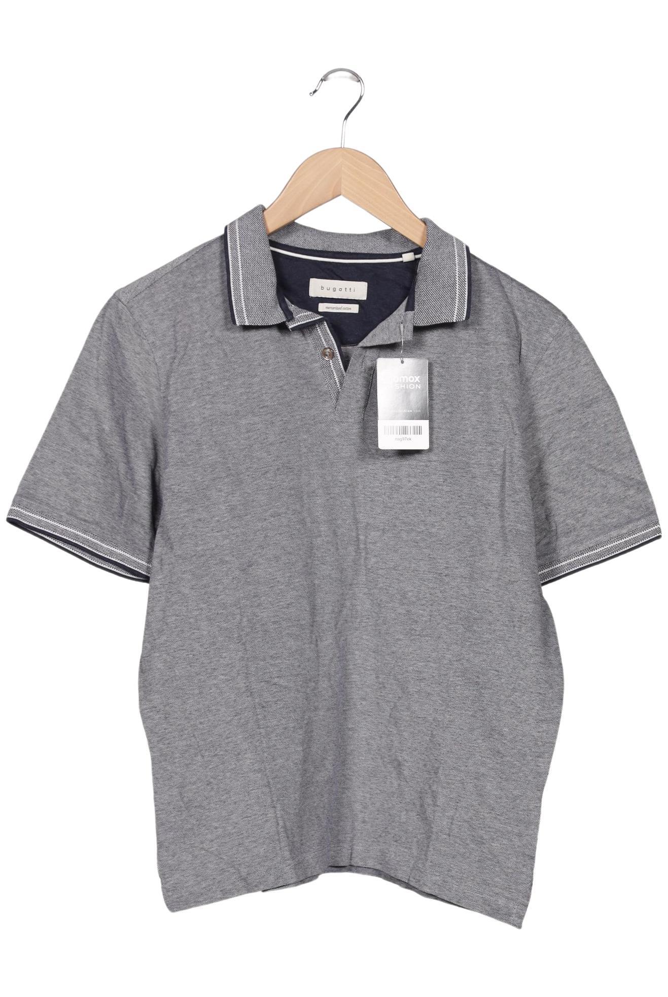

Bugatti Herren Poloshirt, grau, Gr. 48