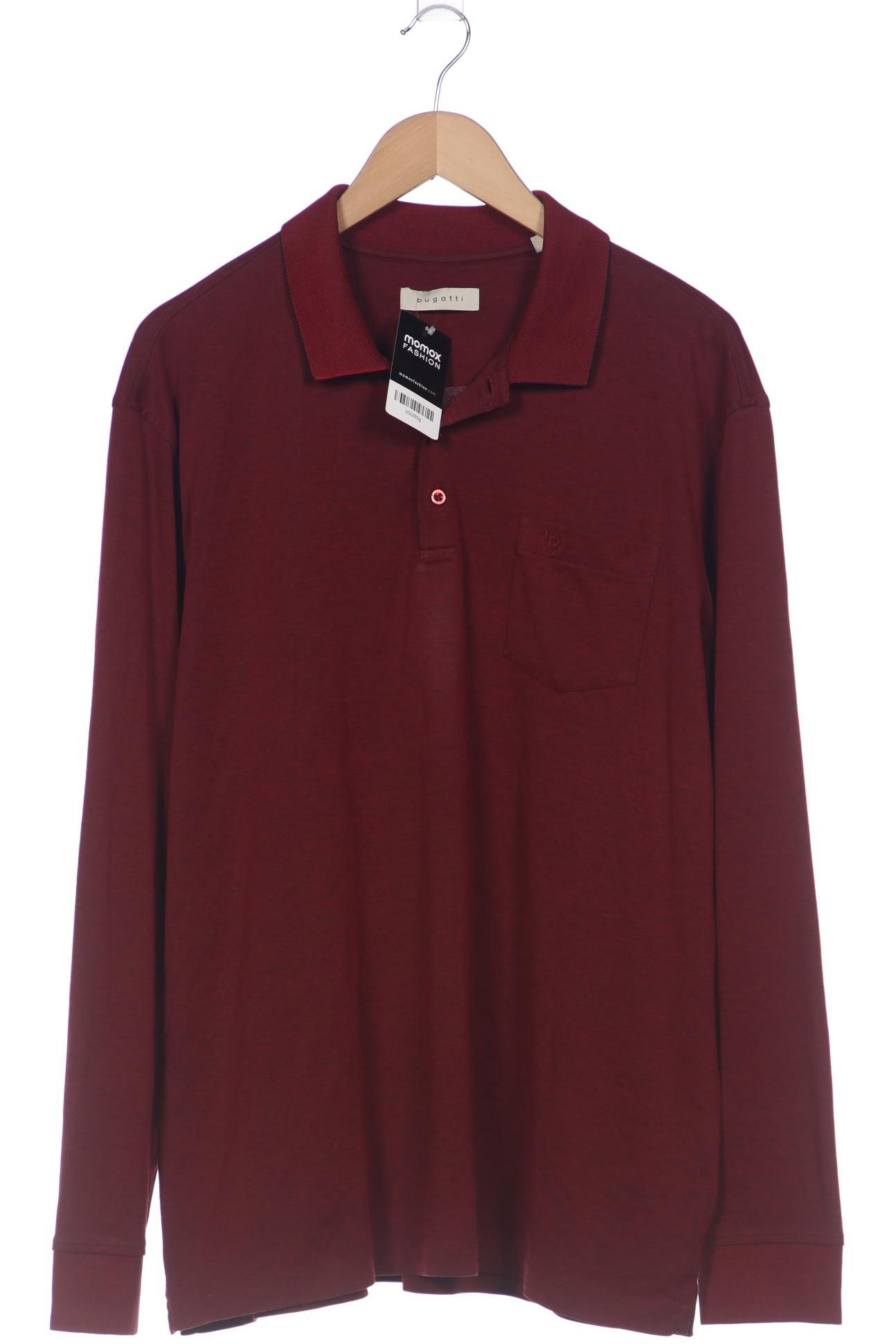

Bugatti Herren Poloshirt, bordeaux, Gr. 56