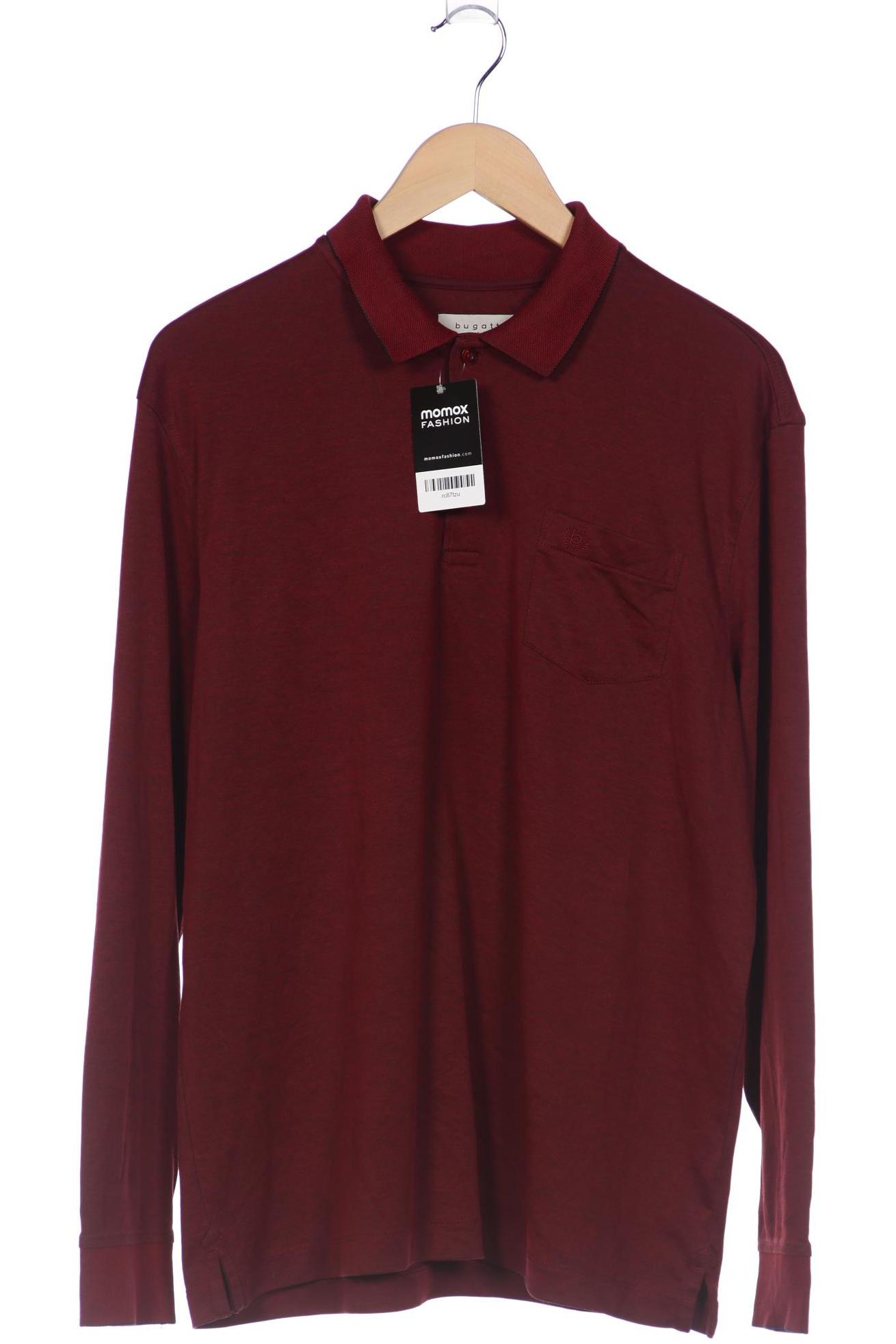 

Bugatti Herren Poloshirt, bordeaux, Gr. 52