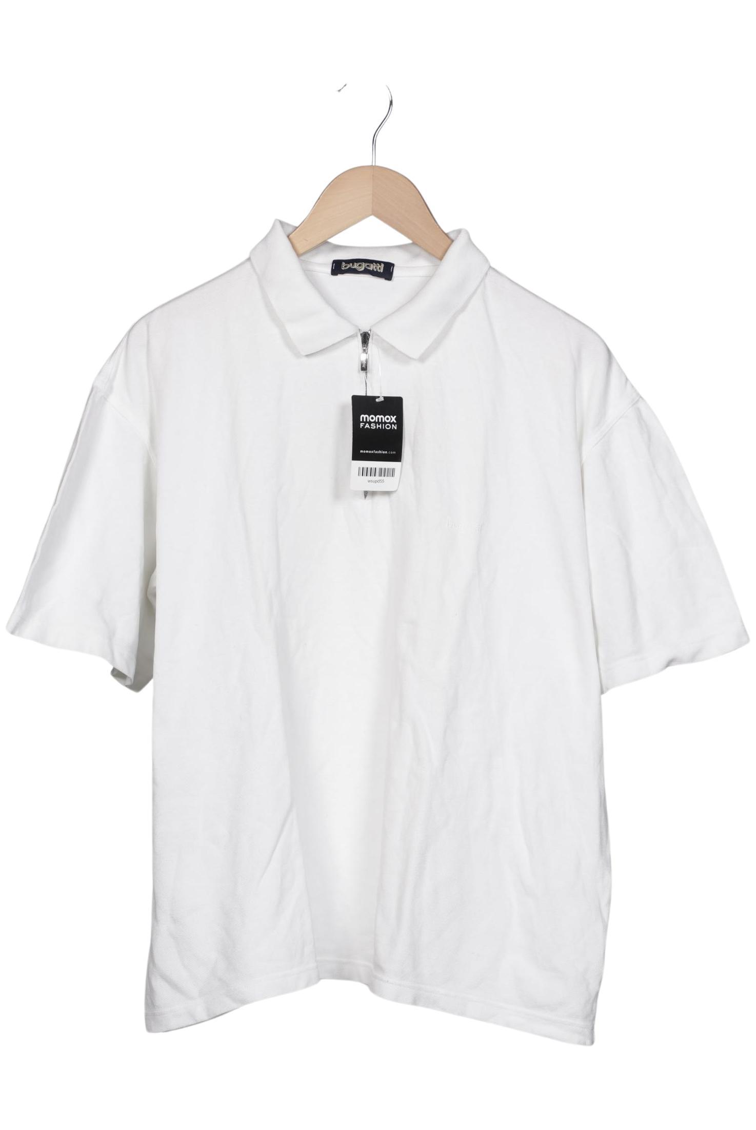 

Bugatti Herren Poloshirt, weiß, Gr. 52