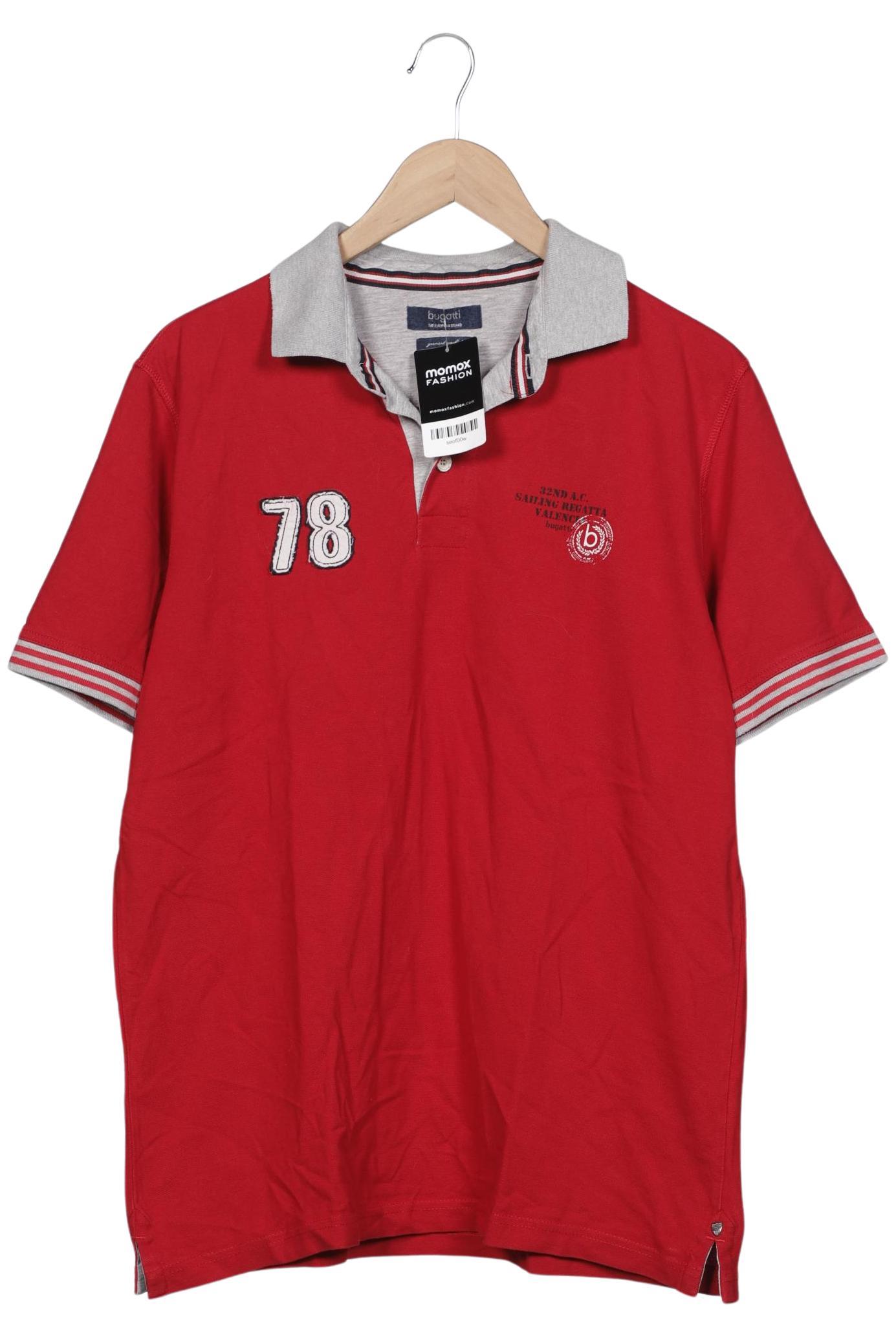 Thumbnail - Bugatti Herren Poloshirt, rot, Gr. 54