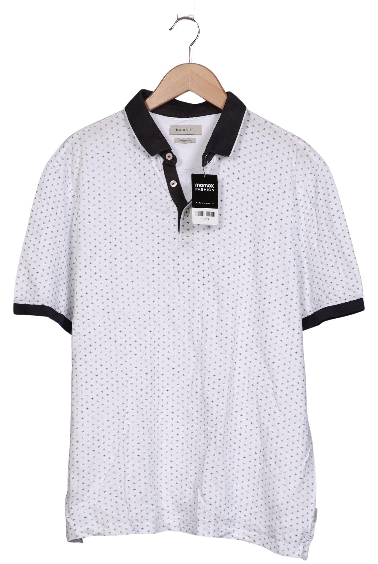 

Bugatti Herren Poloshirt, weiß, Gr. 54