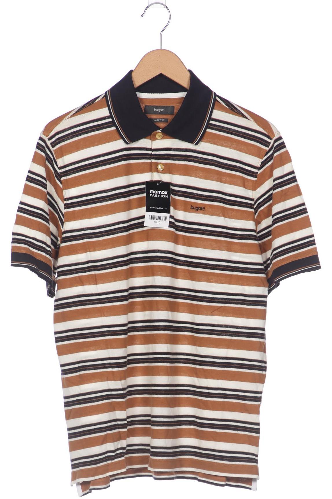 

Bugatti Herren Poloshirt, braun, Gr. 48