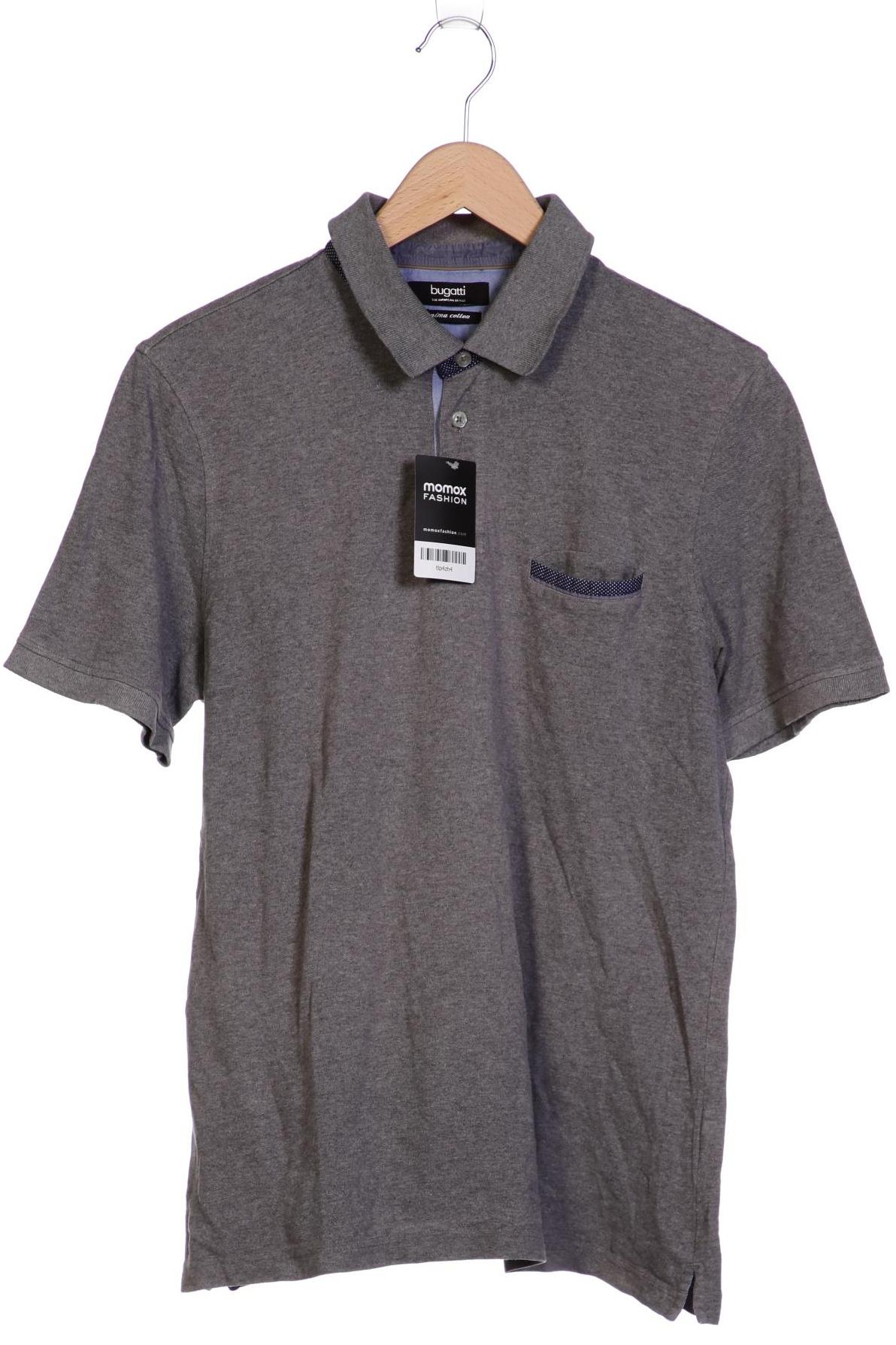 

Bugatti Herren Poloshirt, grau, Gr. 52