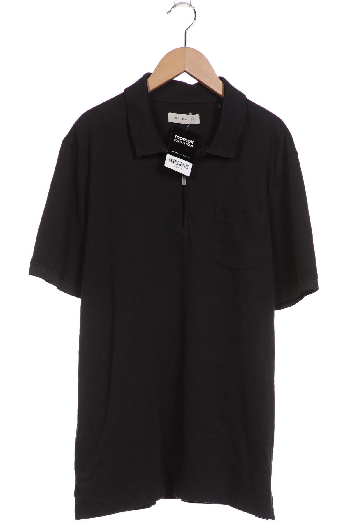

Bugatti Herren Poloshirt, schwarz, Gr. 52