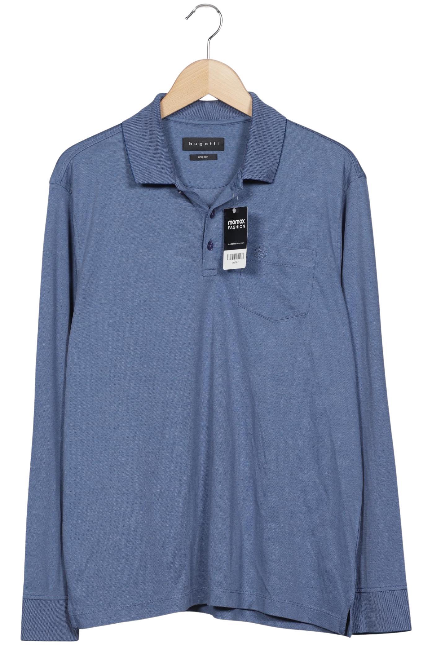 

Bugatti Herren Poloshirt, blau, Gr. 48