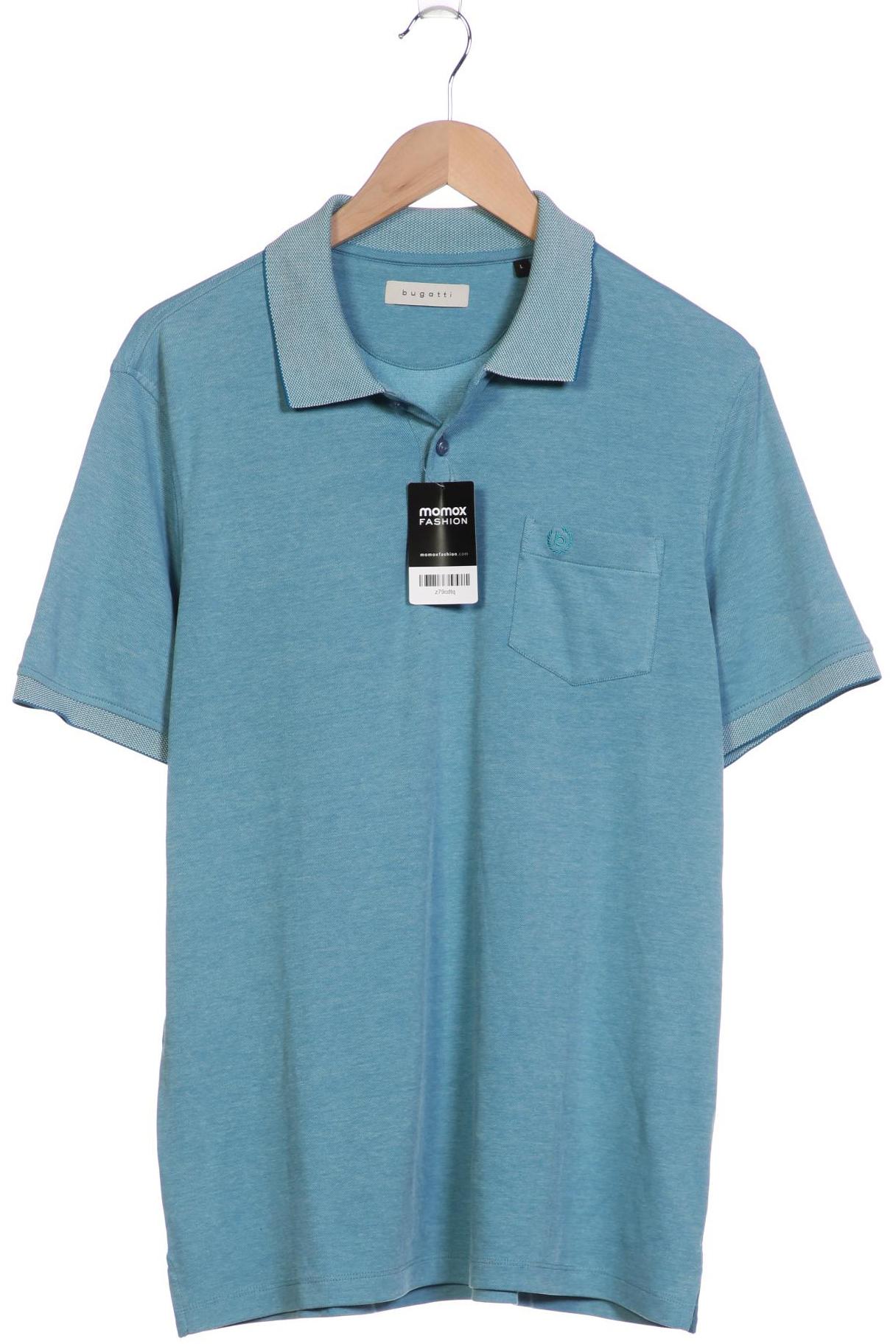 

Bugatti Herren Poloshirt, blau, Gr. 52