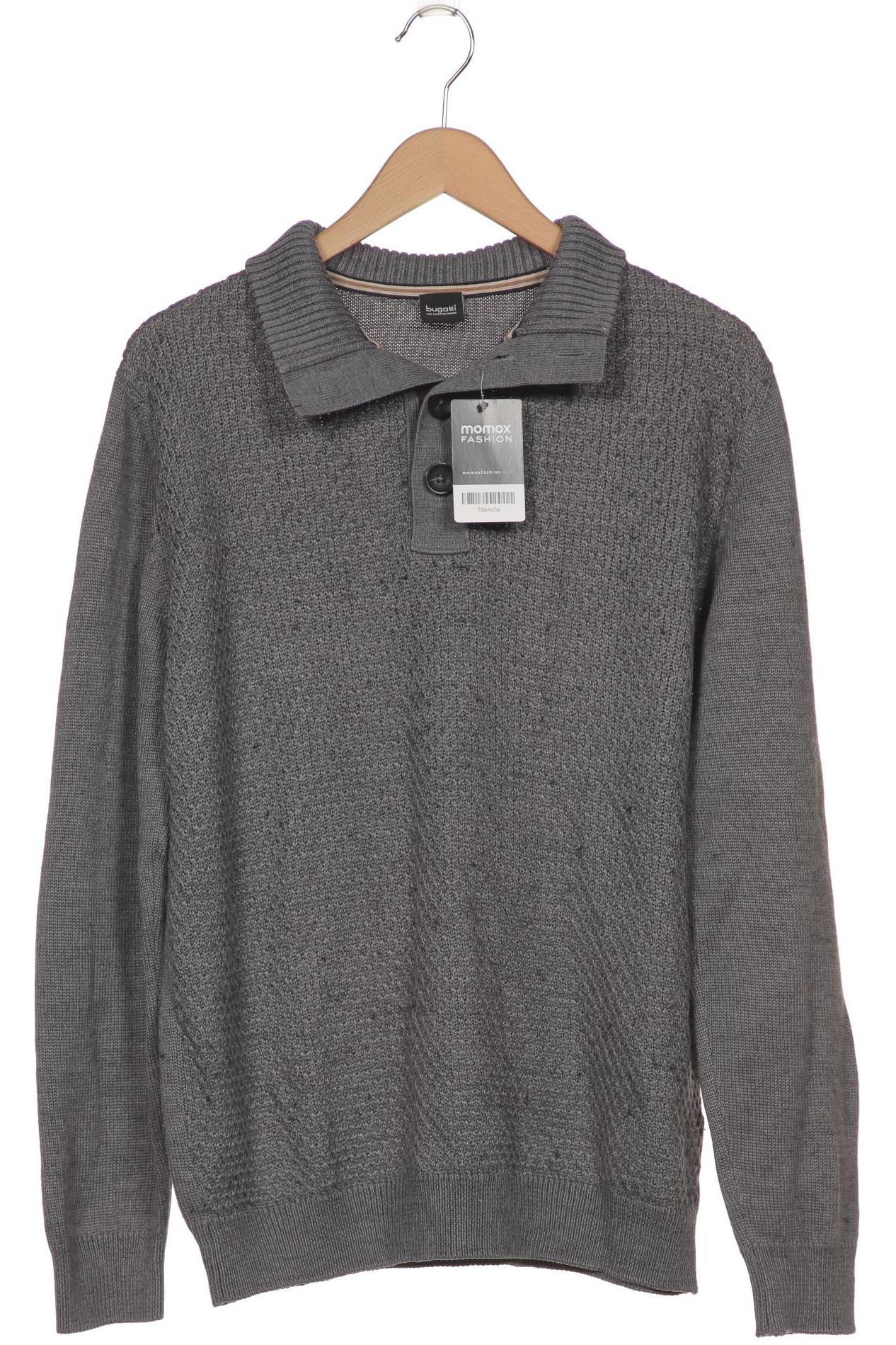 

Bugatti Herren Pullover, grau