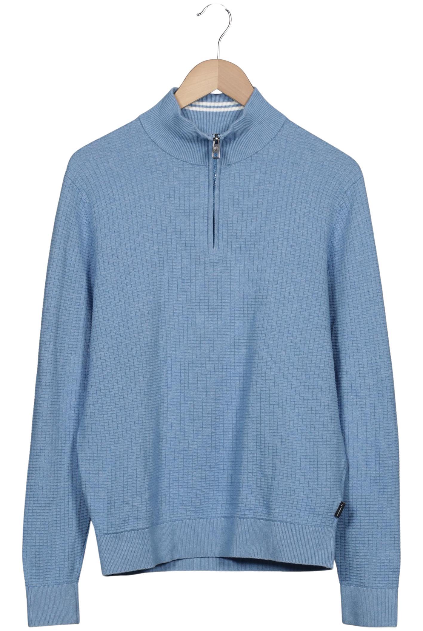 Thumbnail - Bugatti Herren Pullover, hellblau, Gr. 48