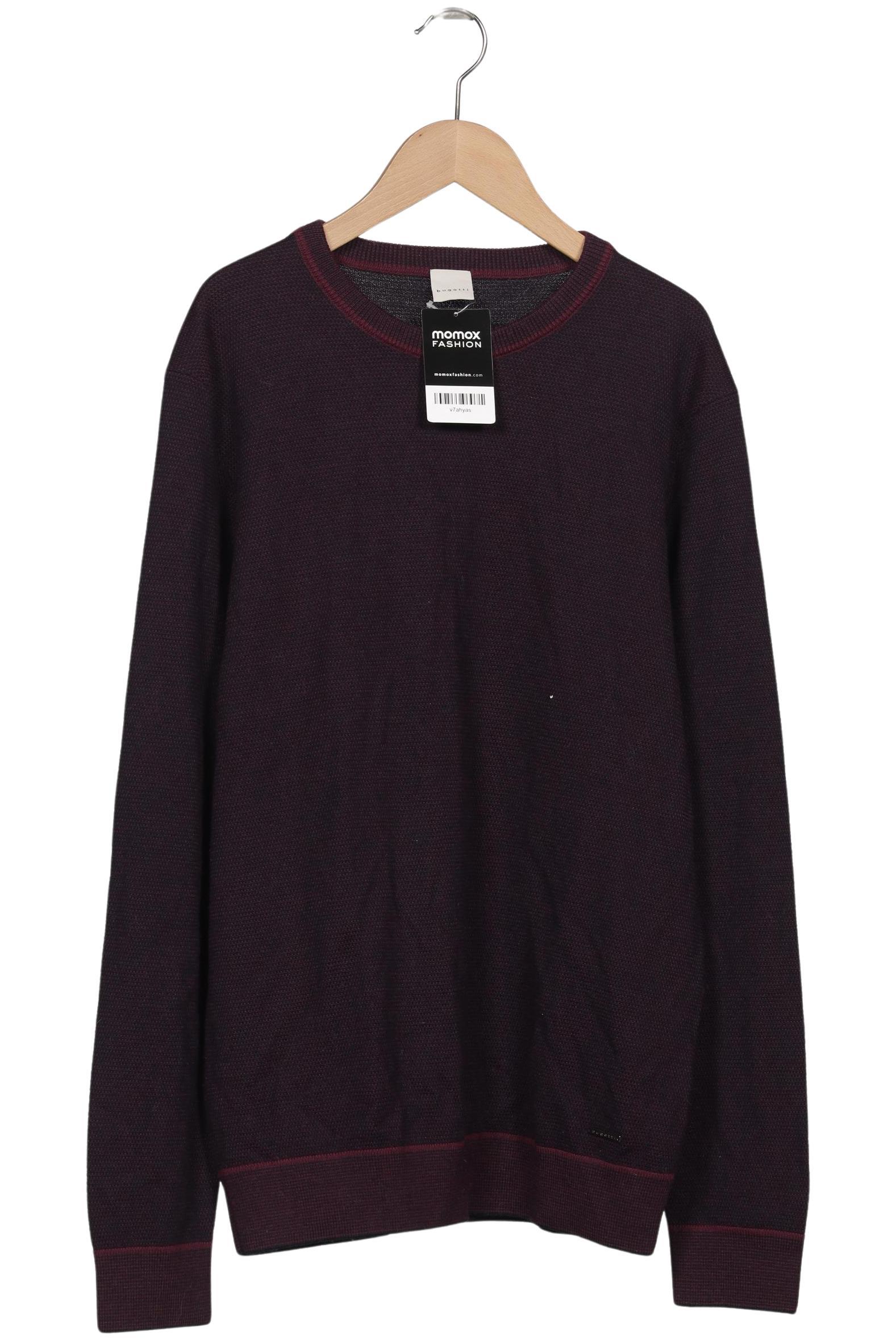 Thumbnail - Bugatti Herren Pullover, bordeaux, Gr. 54