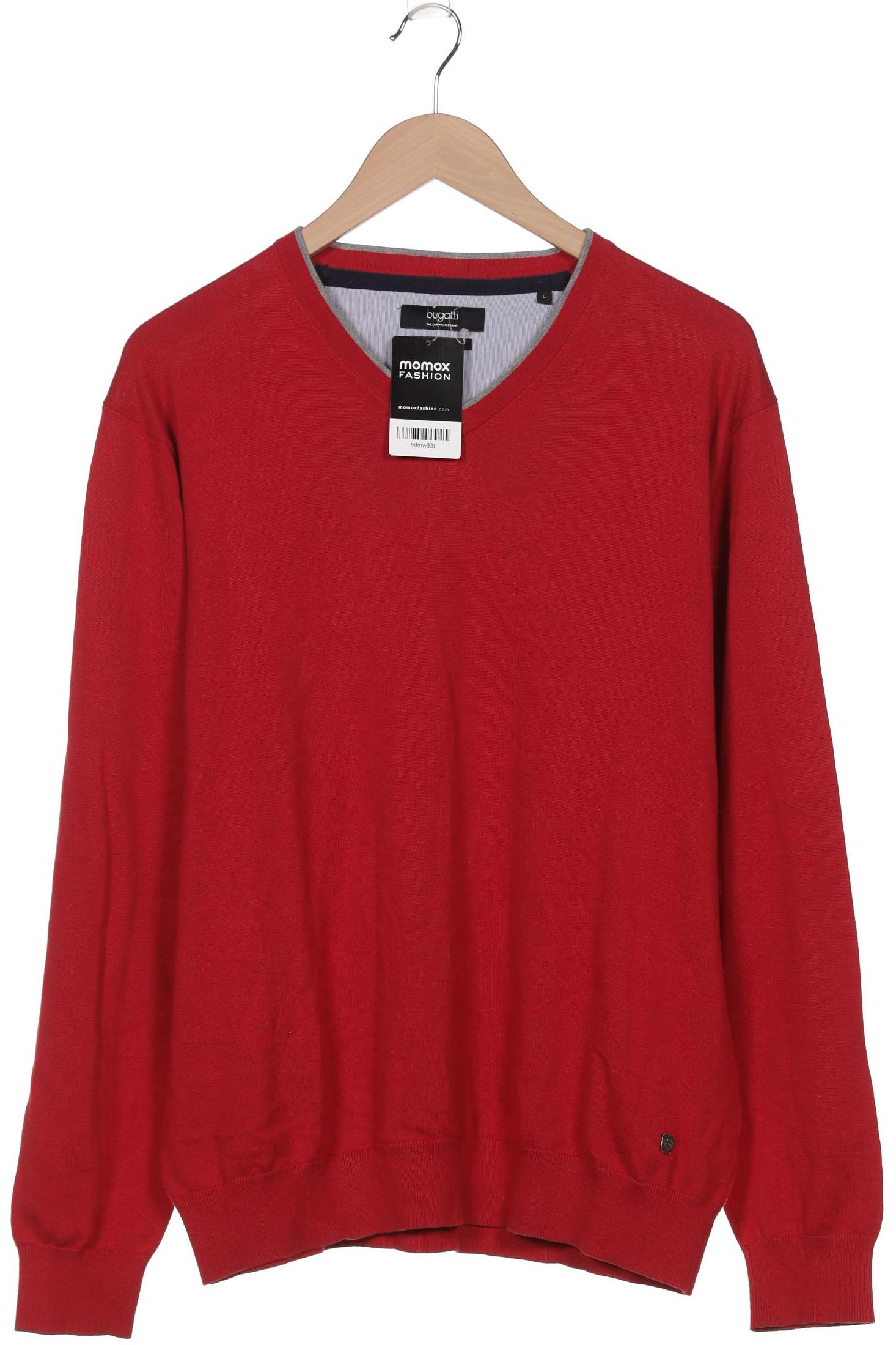 

Bugatti Herren Pullover, rot, Gr. 52