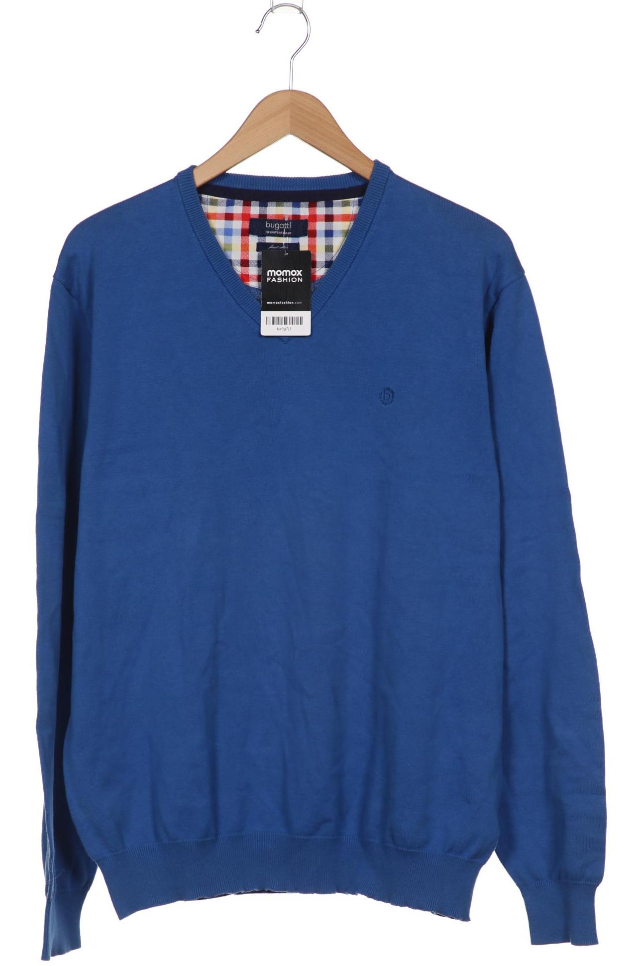 

Bugatti Herren Pullover, blau