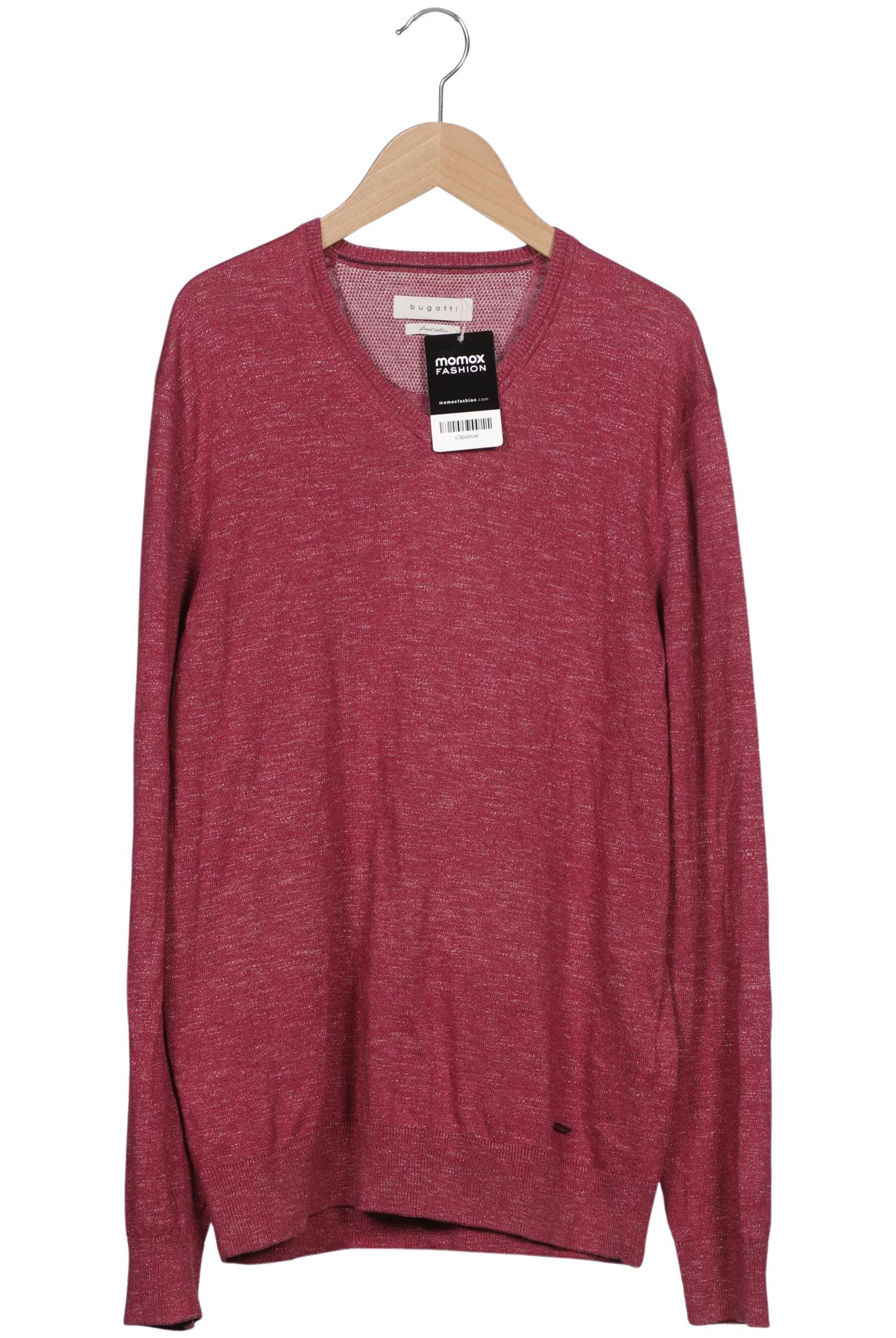 

Bugatti Herren Pullover, rot, Gr. 48