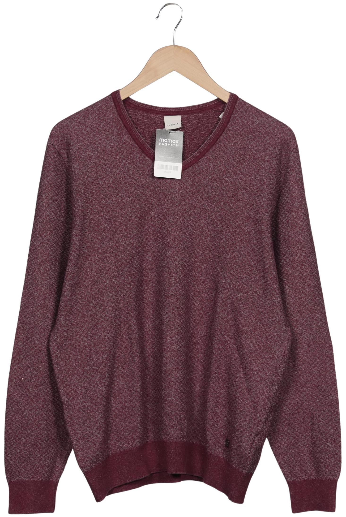 

Bugatti Herren Pullover, bordeaux, Gr. 52