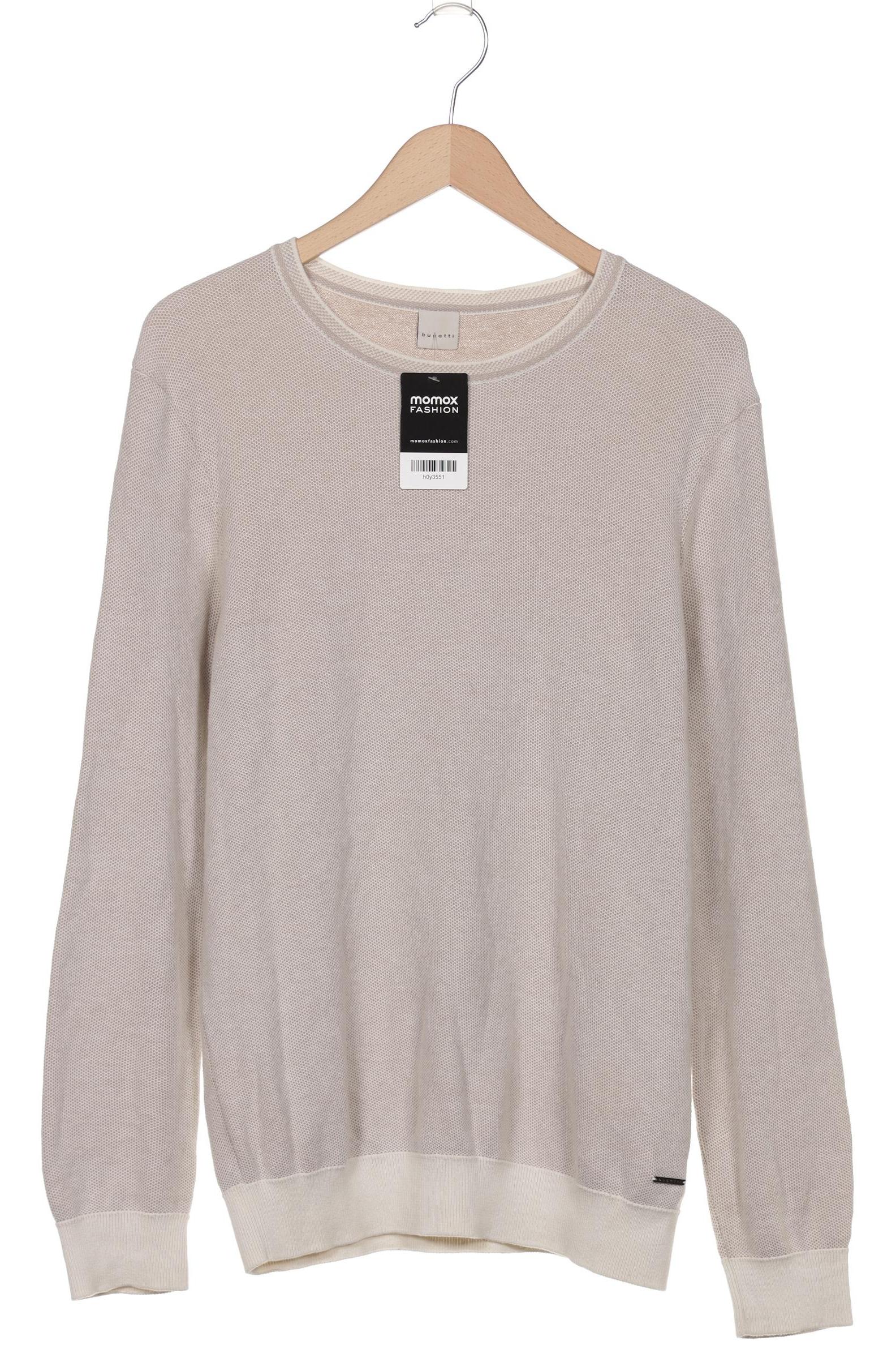 

Bugatti Herren Pullover, cremeweiß, Gr. 48