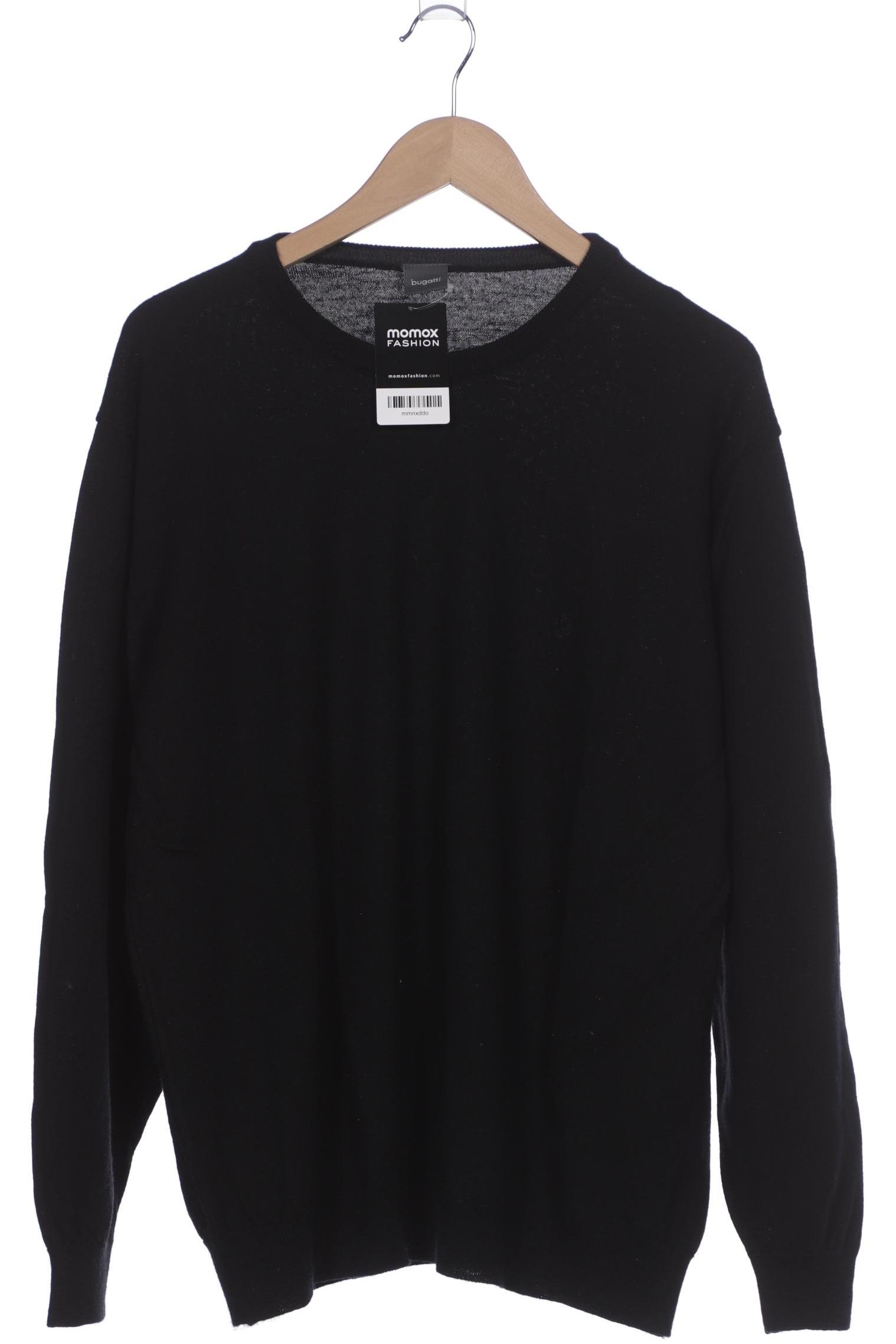 Thumbnail - Bugatti Herren Pullover, schwarz, Gr. 56