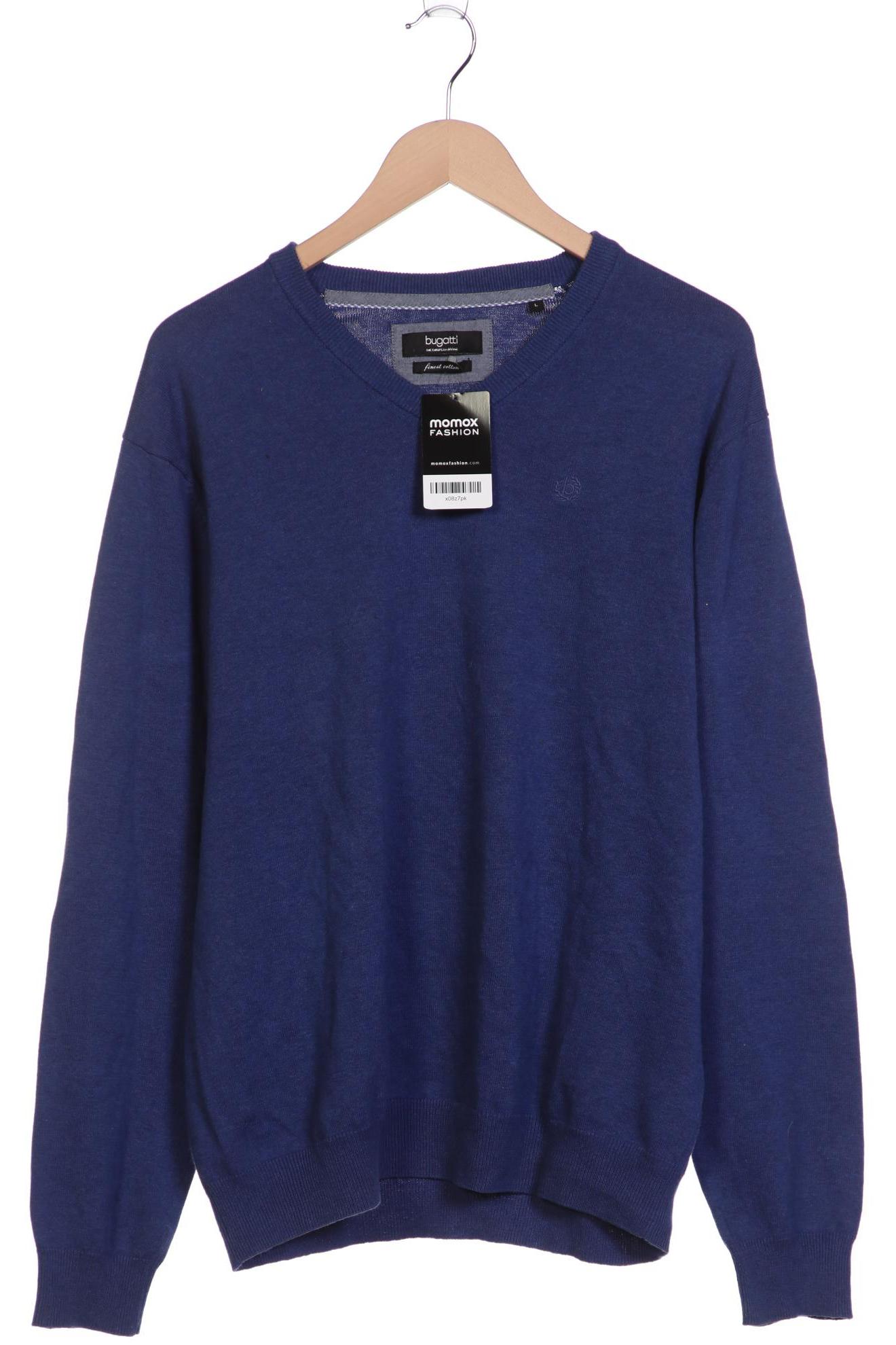 

Bugatti Herren Pullover, blau