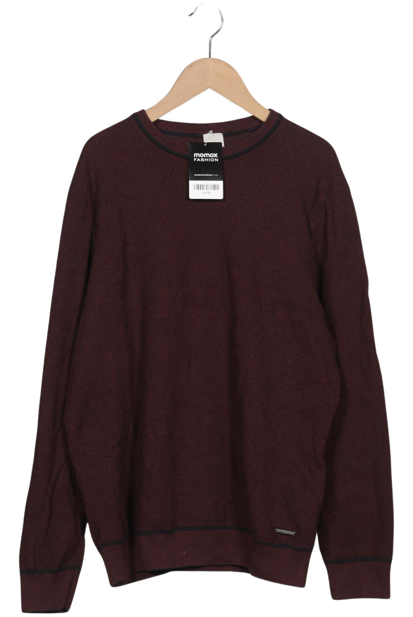 

Bugatti Herren Pullover, bordeaux, Gr. 52