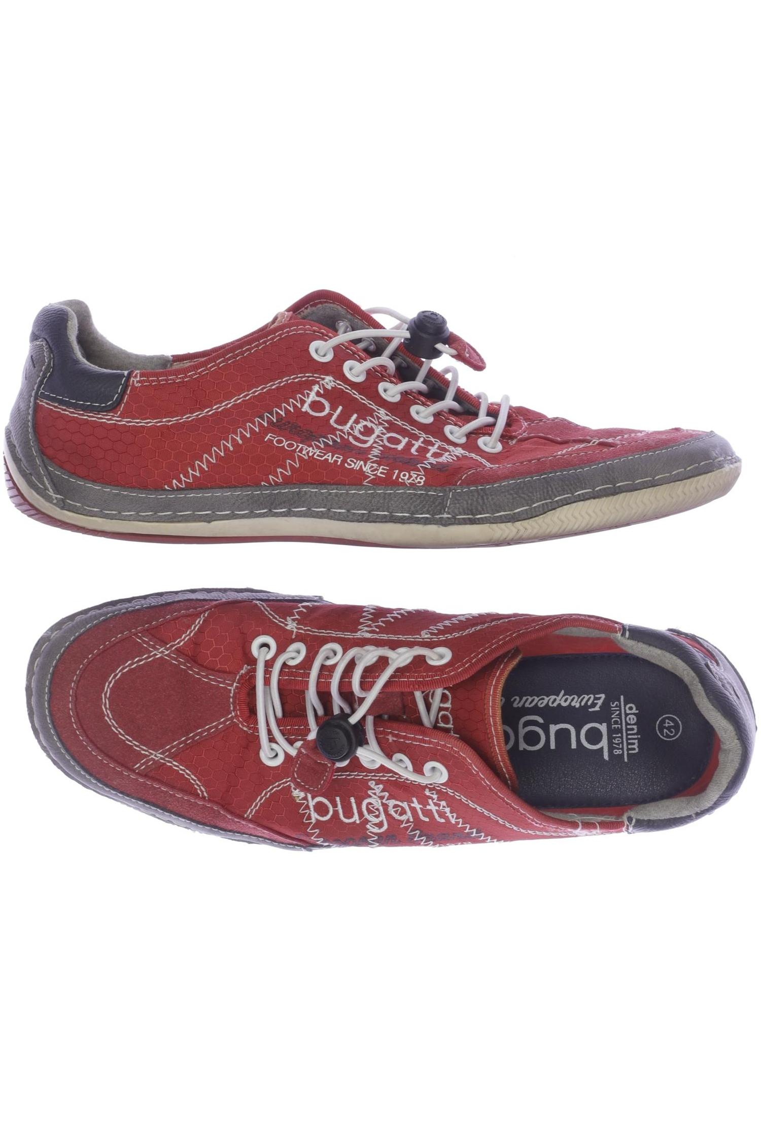 

Bugatti Herren Sneakers, rot, Gr. 42