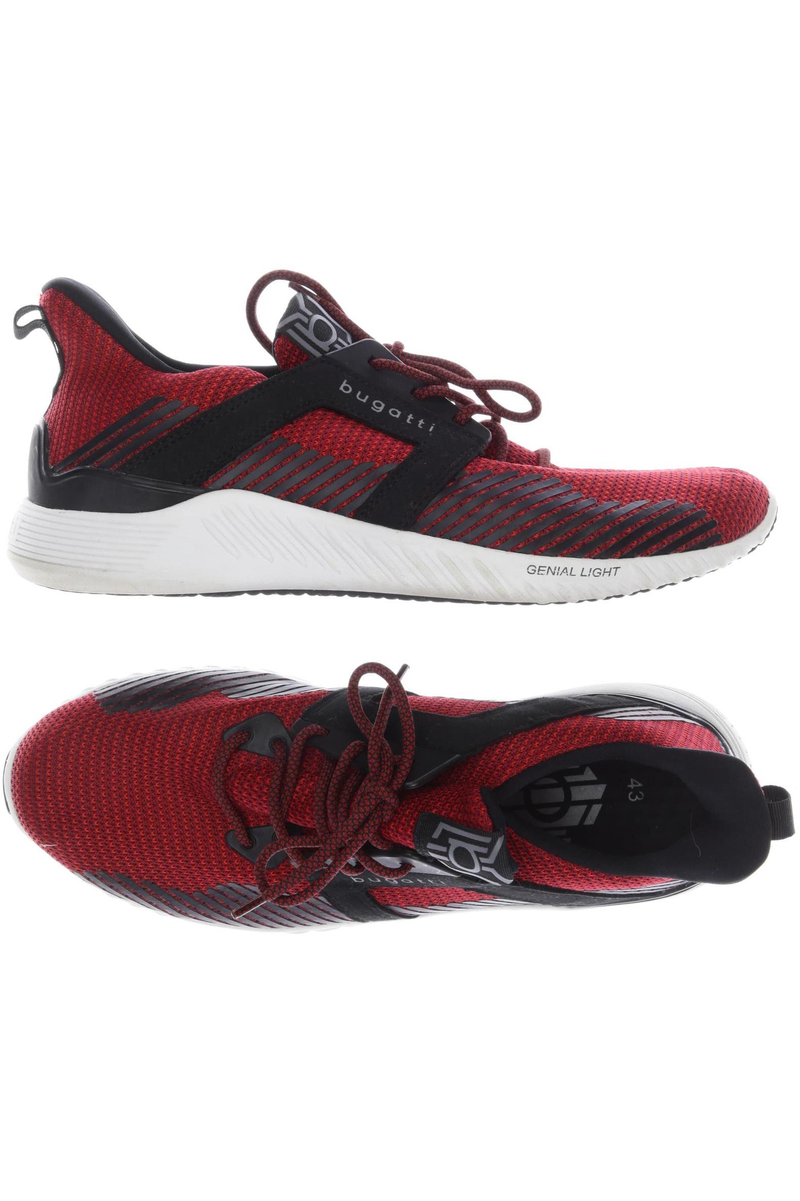 

Bugatti Herren Sneakers, rot, Gr. 43
