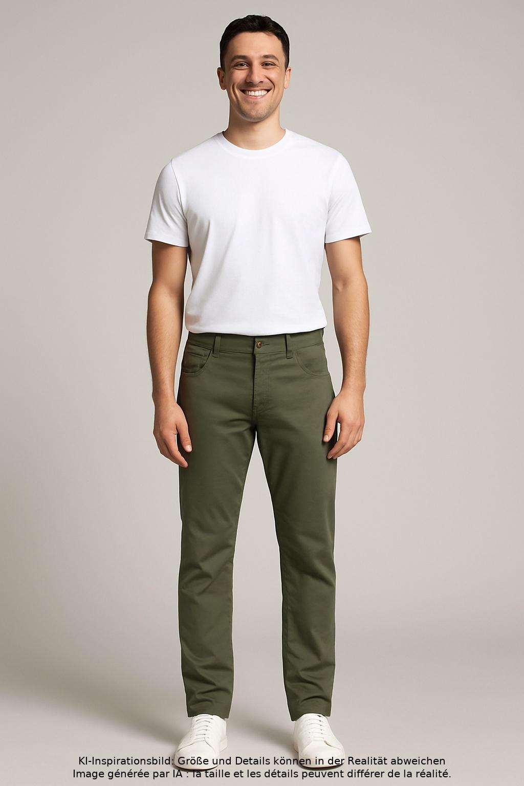 

Bugatti Herren Stoffhose, grün, Gr. 34