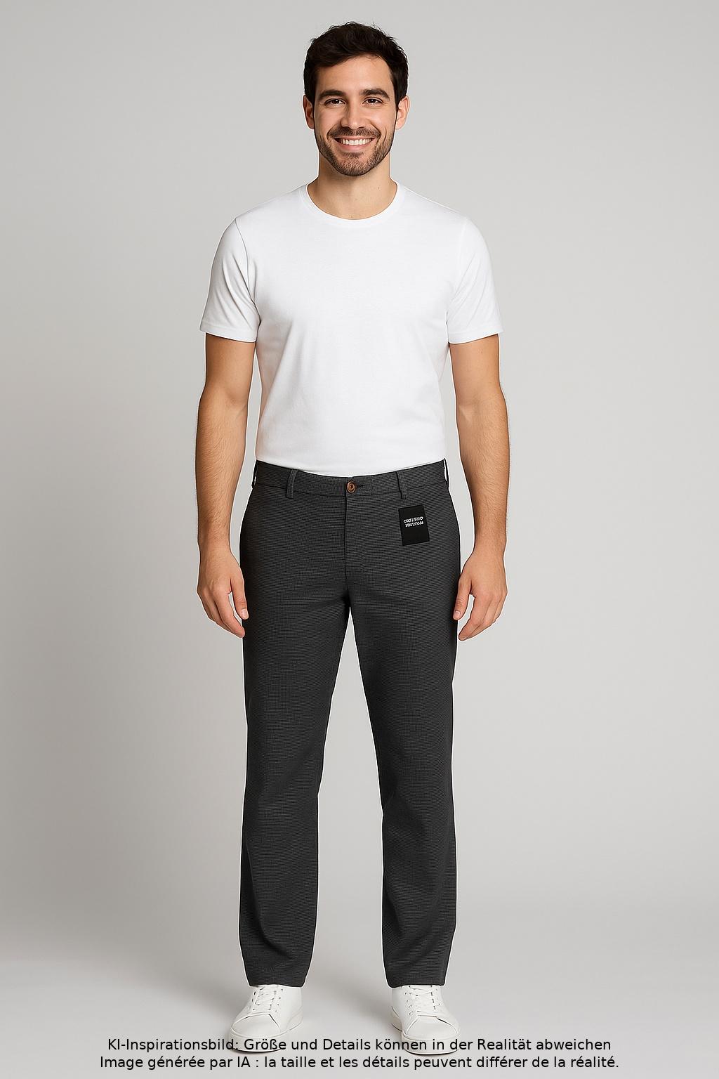 

Bugatti Herren Stoffhose, grau, Gr. 54