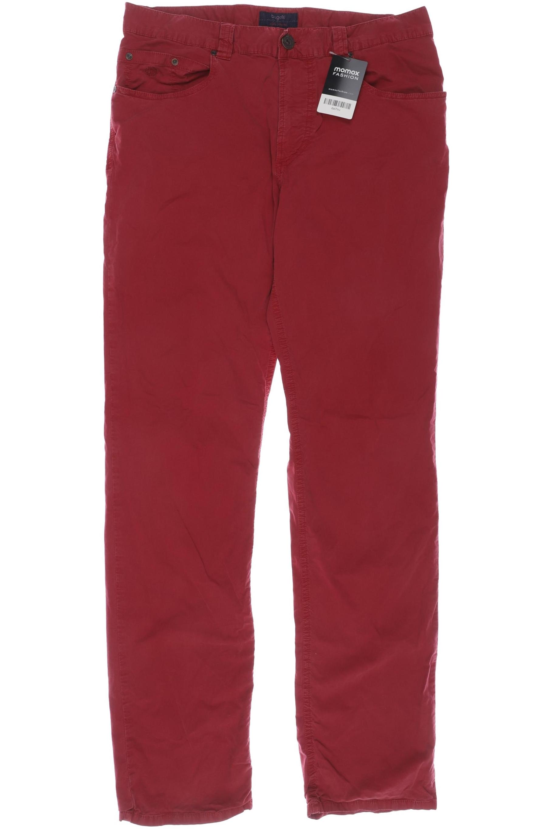 

Bugatti Herren Stoffhose, rot, Gr. 34