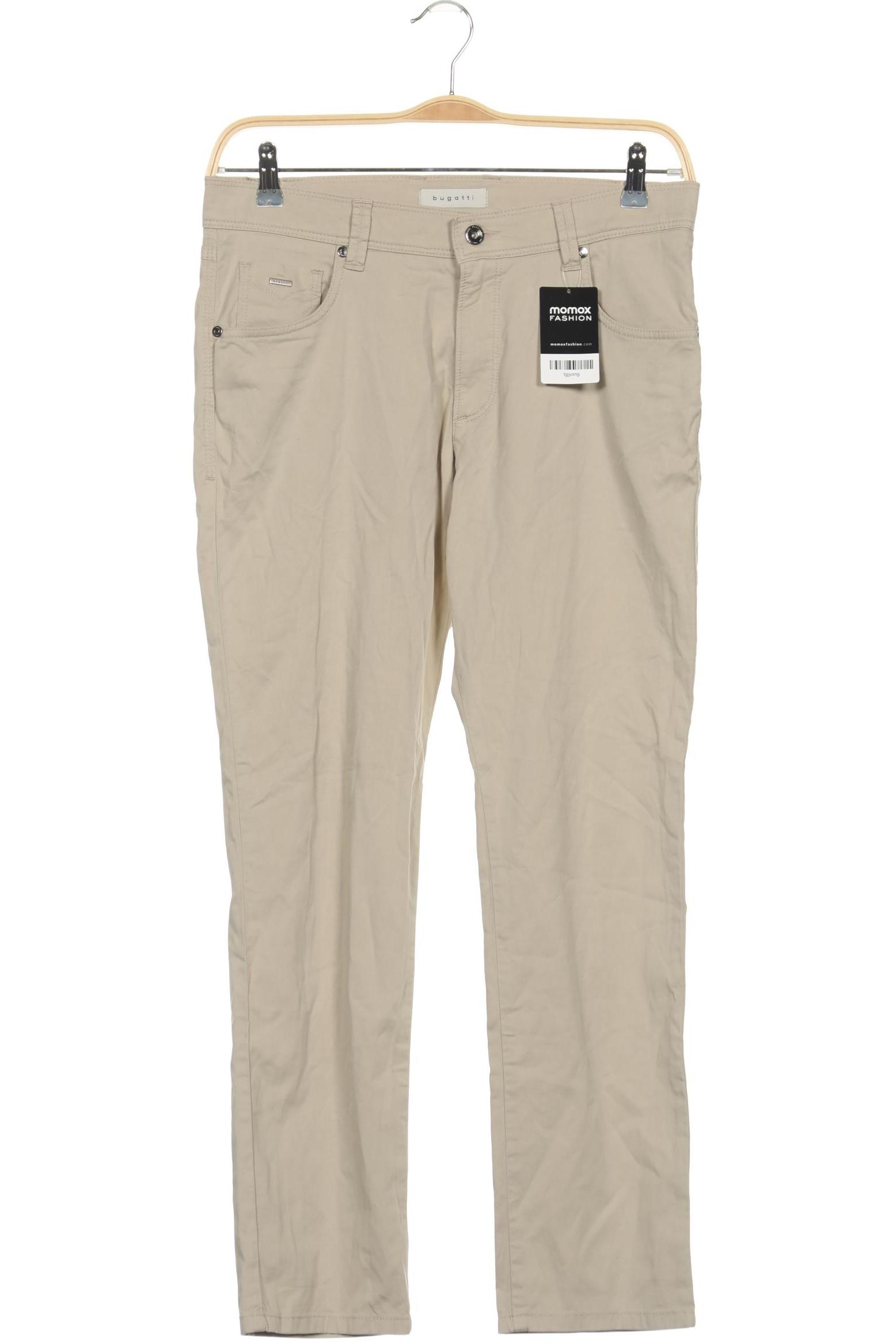 Thumbnail - Bugatti Herren Stoffhose, cremeweiß, Gr. 33