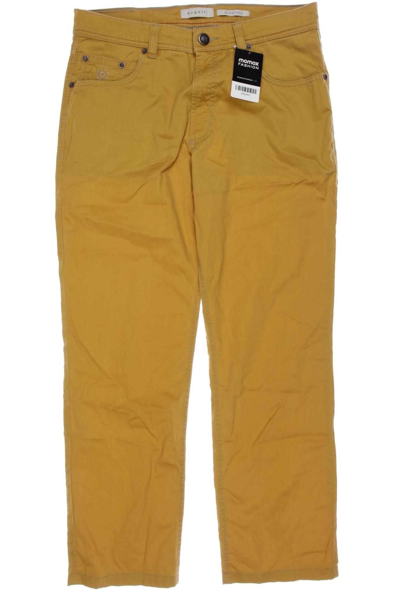 

Bugatti Herren Stoffhose, gelb, Gr. 33