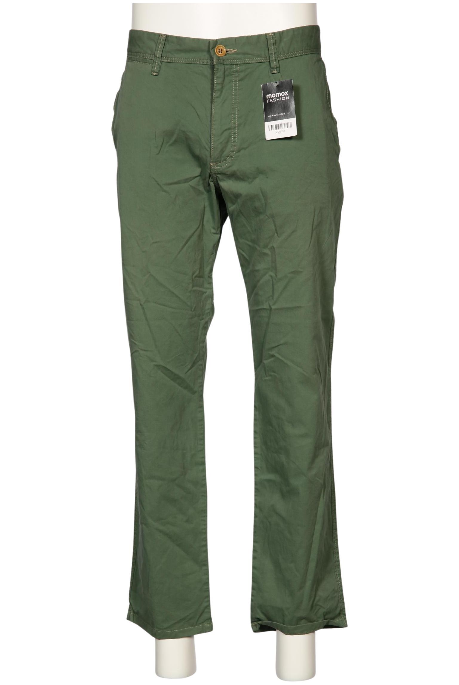 Thumbnail - Bugatti Herren Stoffhose, grün, Gr. 35