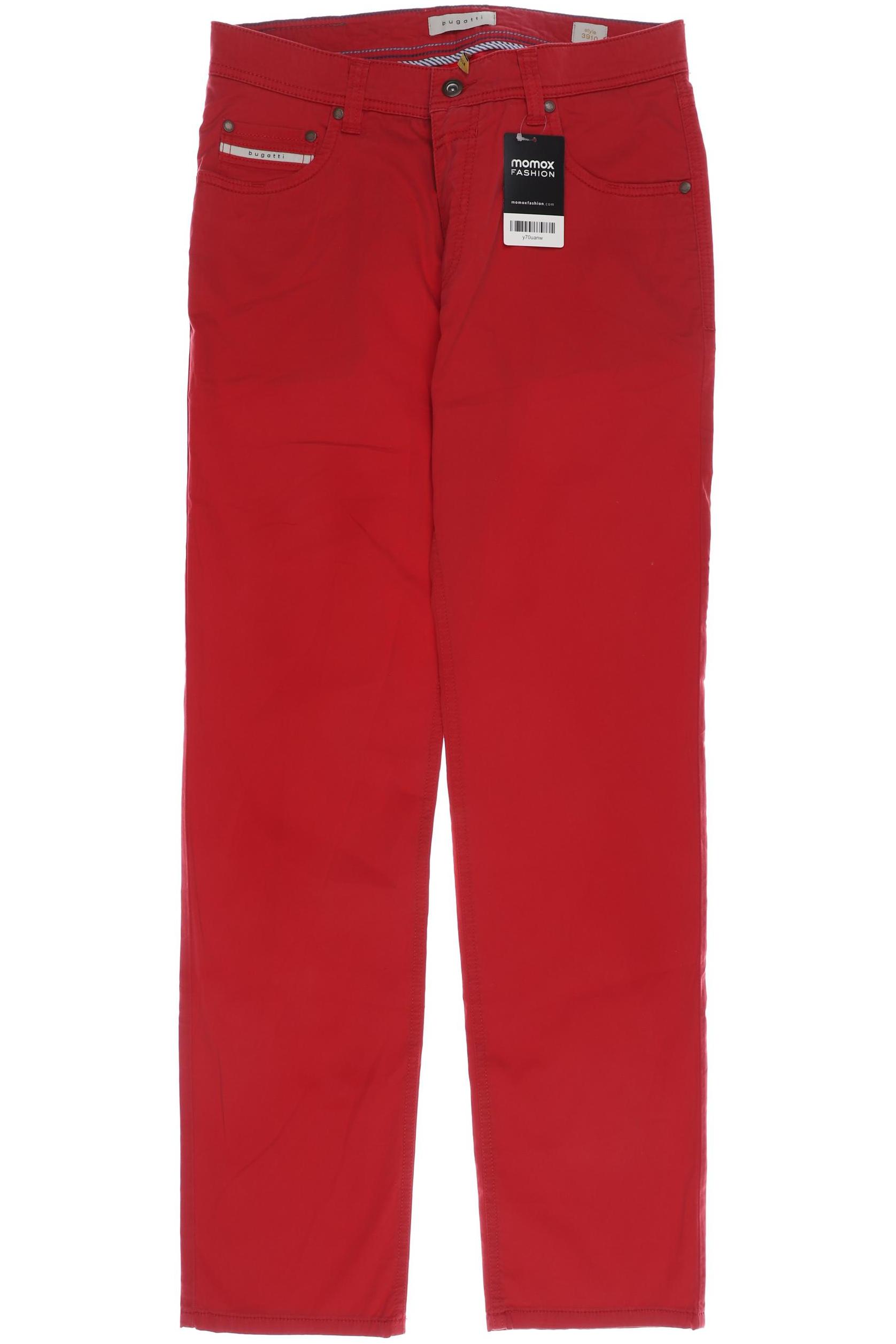 

Bugatti Herren Stoffhose, rot, Gr. 31