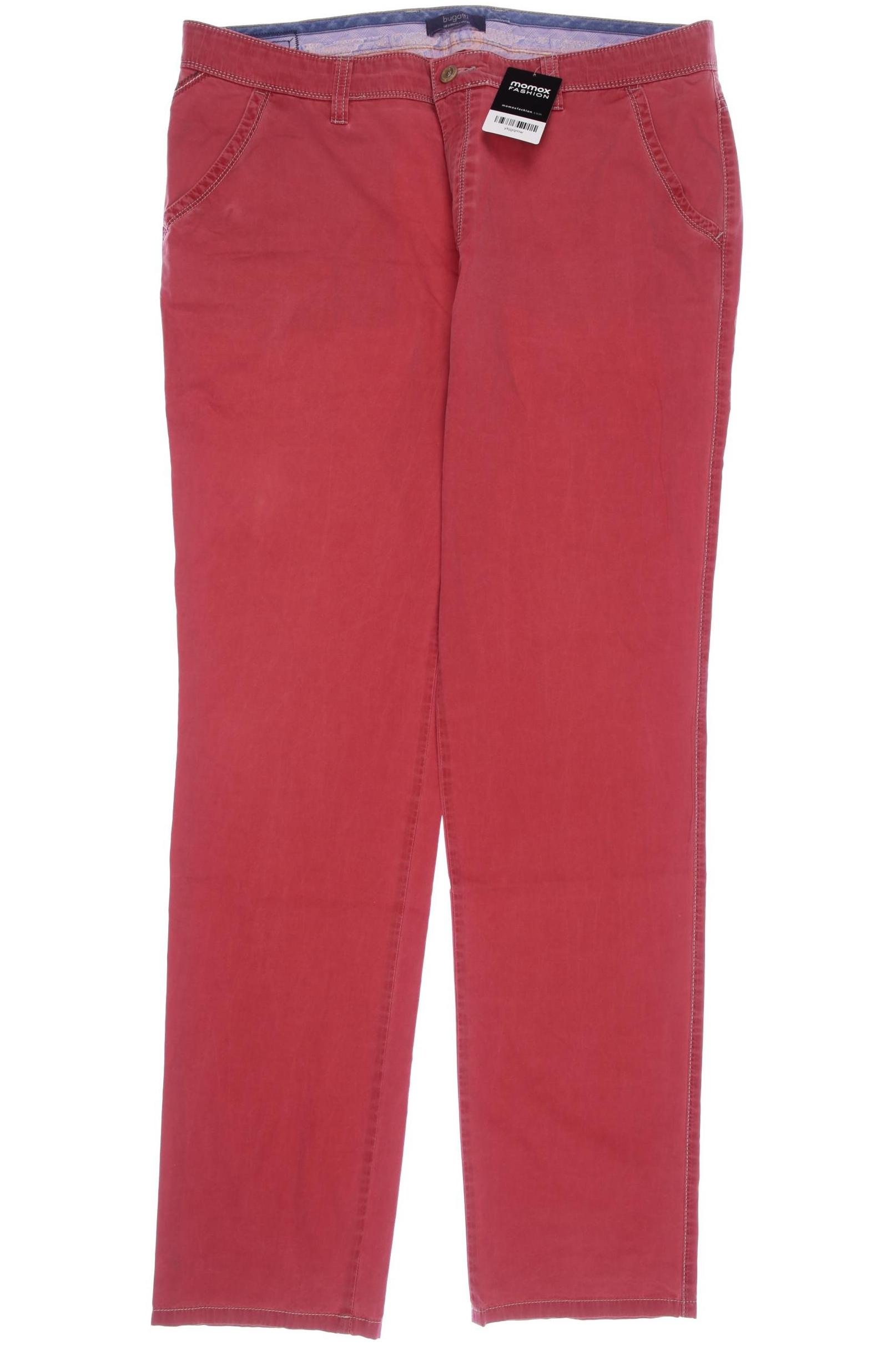 Thumbnail - Bugatti Herren Stoffhose, pink, Gr. 56