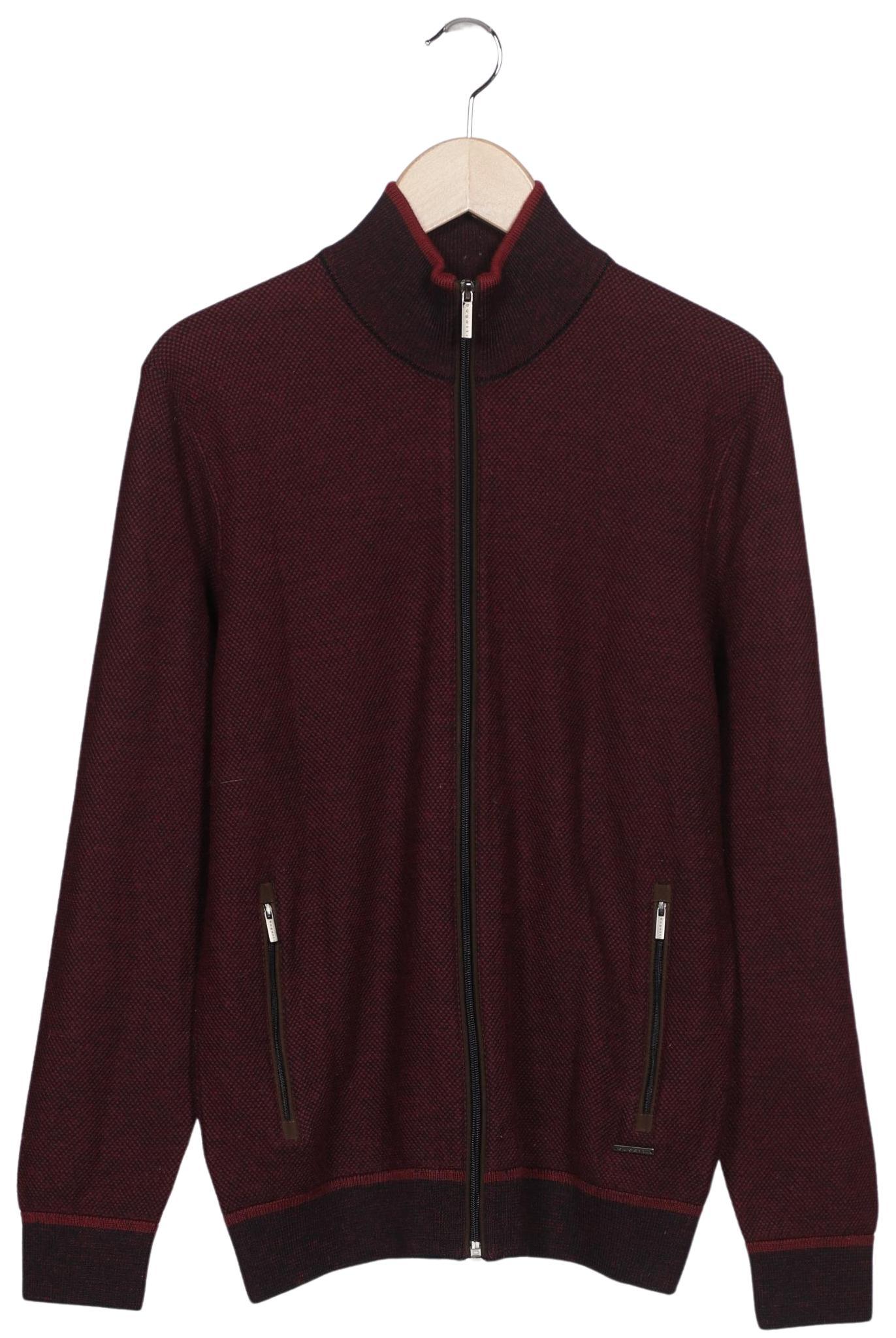 

Bugatti Herren Strickjacke, bordeaux, Gr. 52