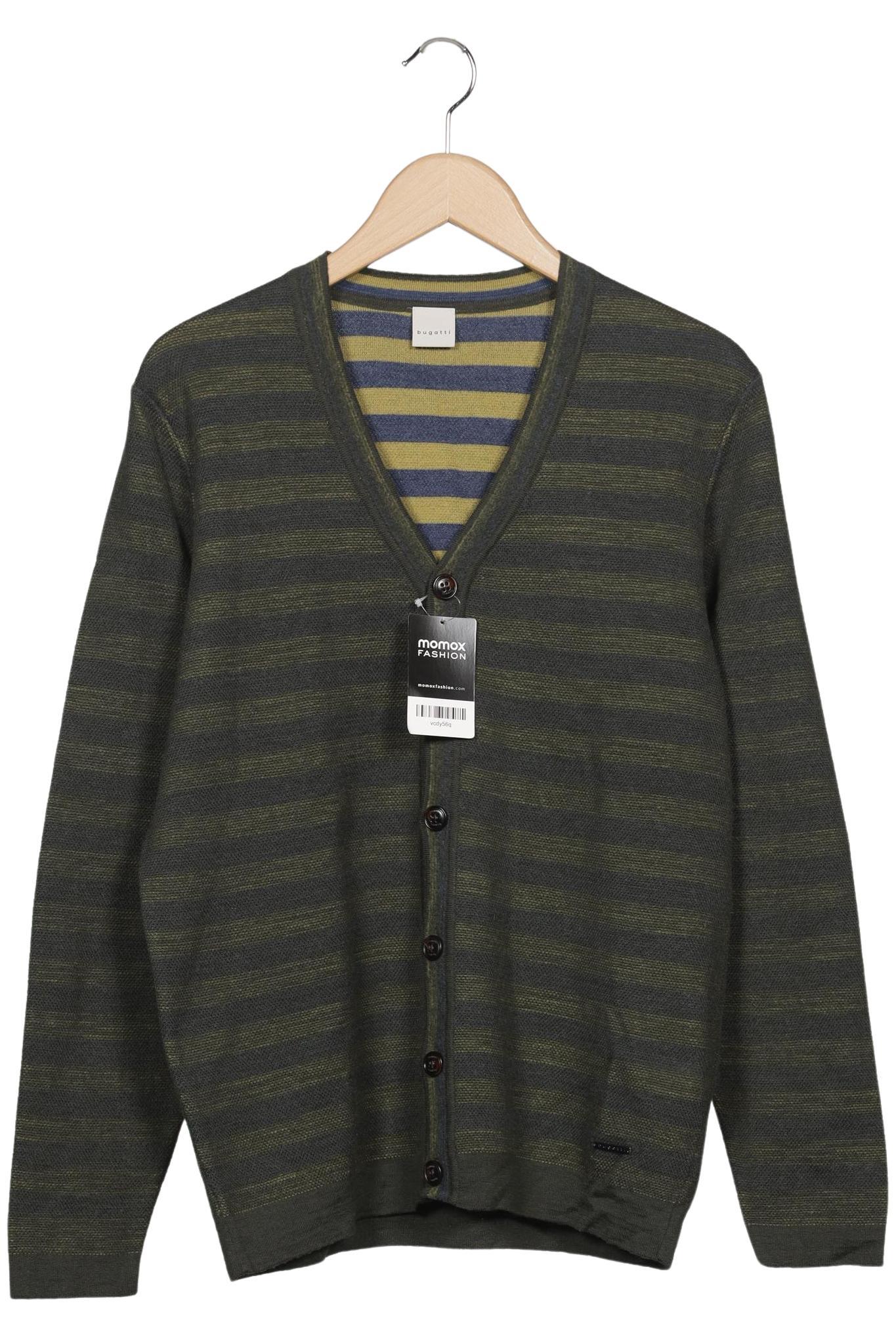 Thumbnail - Bugatti Herren Strickjacke, grün, Gr. 52