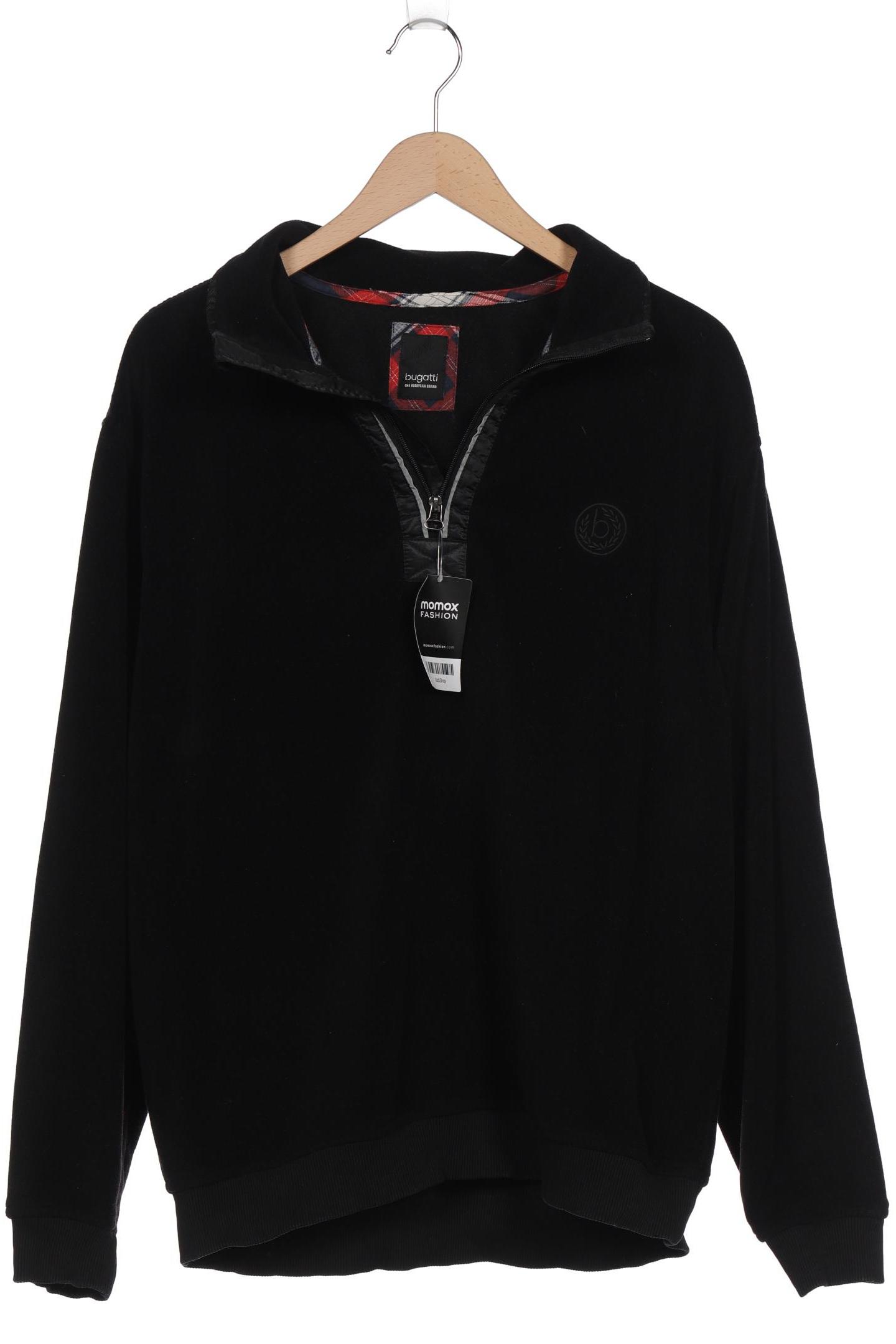

Bugatti Herren Sweatshirt, schwarz, Gr. 56