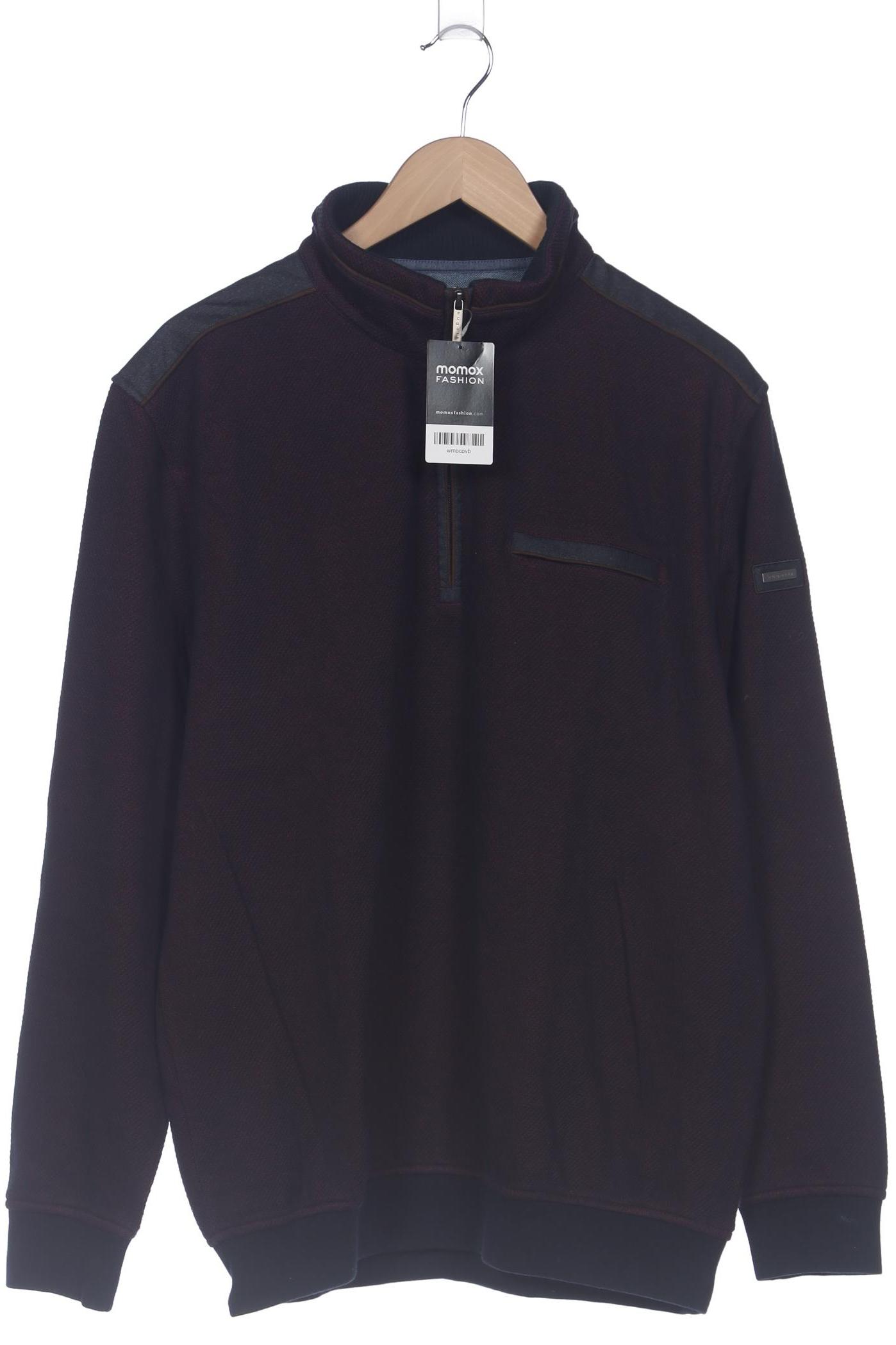 

Bugatti Herren Sweatshirt, bordeaux, Gr. 58